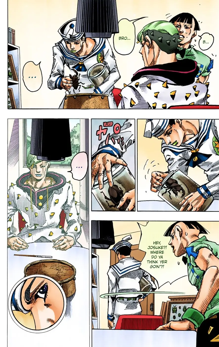 JoJo's Bizarre Adventure, Part 8: JoJolion Colored Manga, chapter 36, page 8