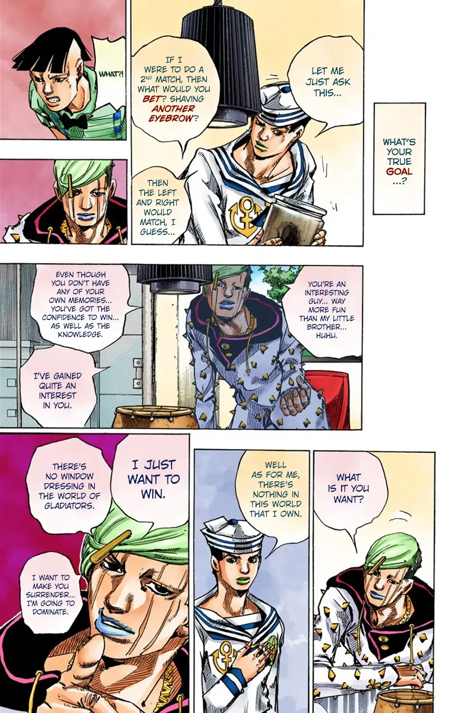 JoJo's Bizarre Adventure, Part 8: JoJolion Colored Manga, chapter 36, page 15