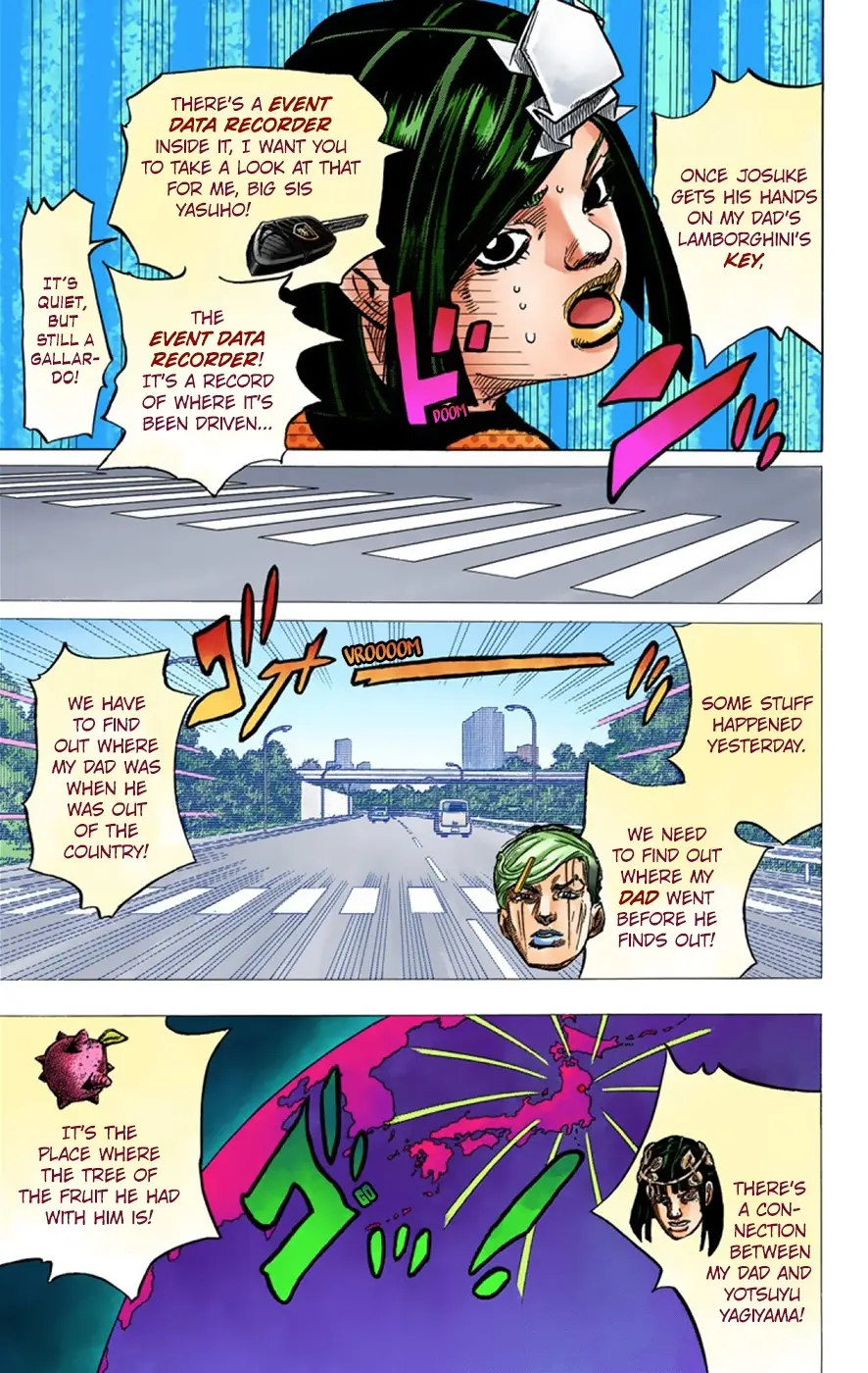 JoJo's Bizarre Adventure, Part 8: JoJolion Colored Manga, chapter 36, page 18