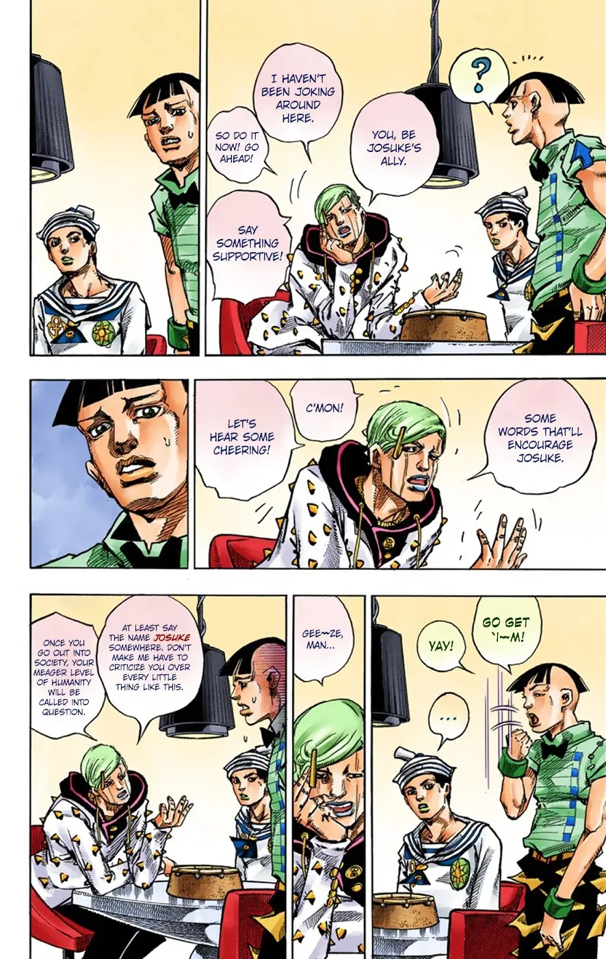 JoJo's Bizarre Adventure, Part 8: JoJolion Colored Manga, chapter 36, page 23