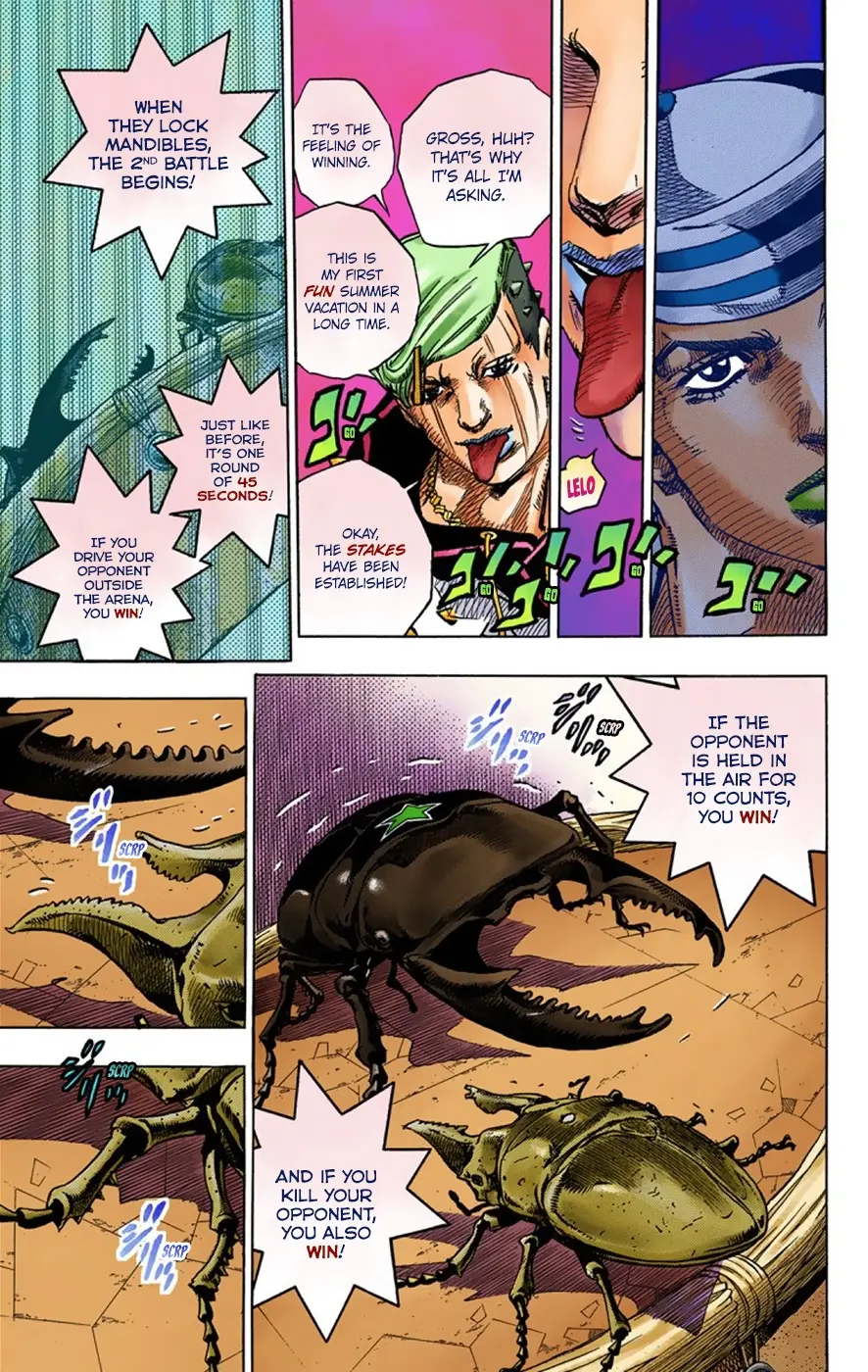 JoJo's Bizarre Adventure, Part 8: JoJolion Colored Manga, chapter 36, page 26