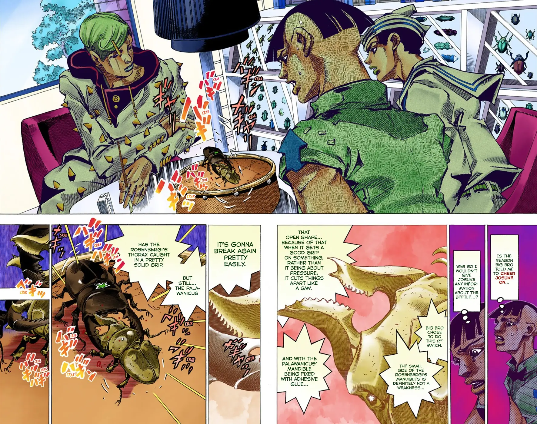 JoJo's Bizarre Adventure, Part 8: JoJolion Colored Manga, chapter 36, page 29