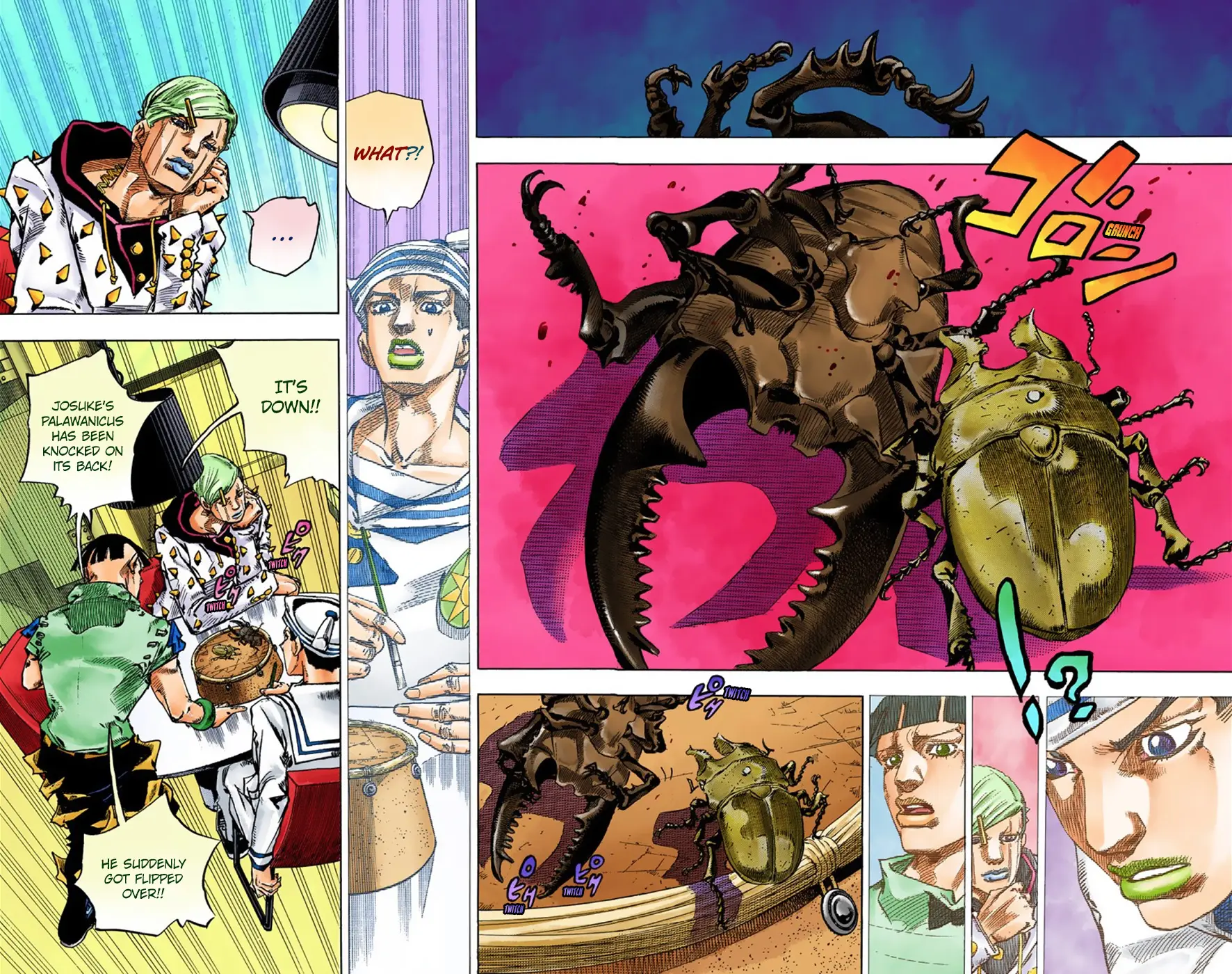JoJo's Bizarre Adventure, Part 8: JoJolion Colored Manga, chapter 36, page 32