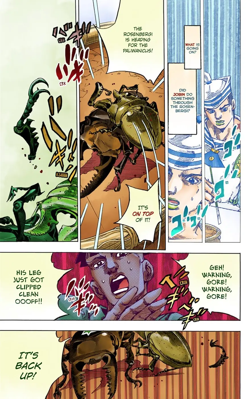 JoJo's Bizarre Adventure, Part 8: JoJolion Colored Manga, chapter 36, page 34