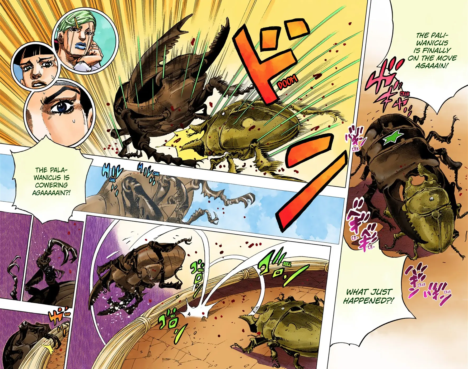 JoJo's Bizarre Adventure, Part 8: JoJolion Colored Manga, chapter 36, page 35