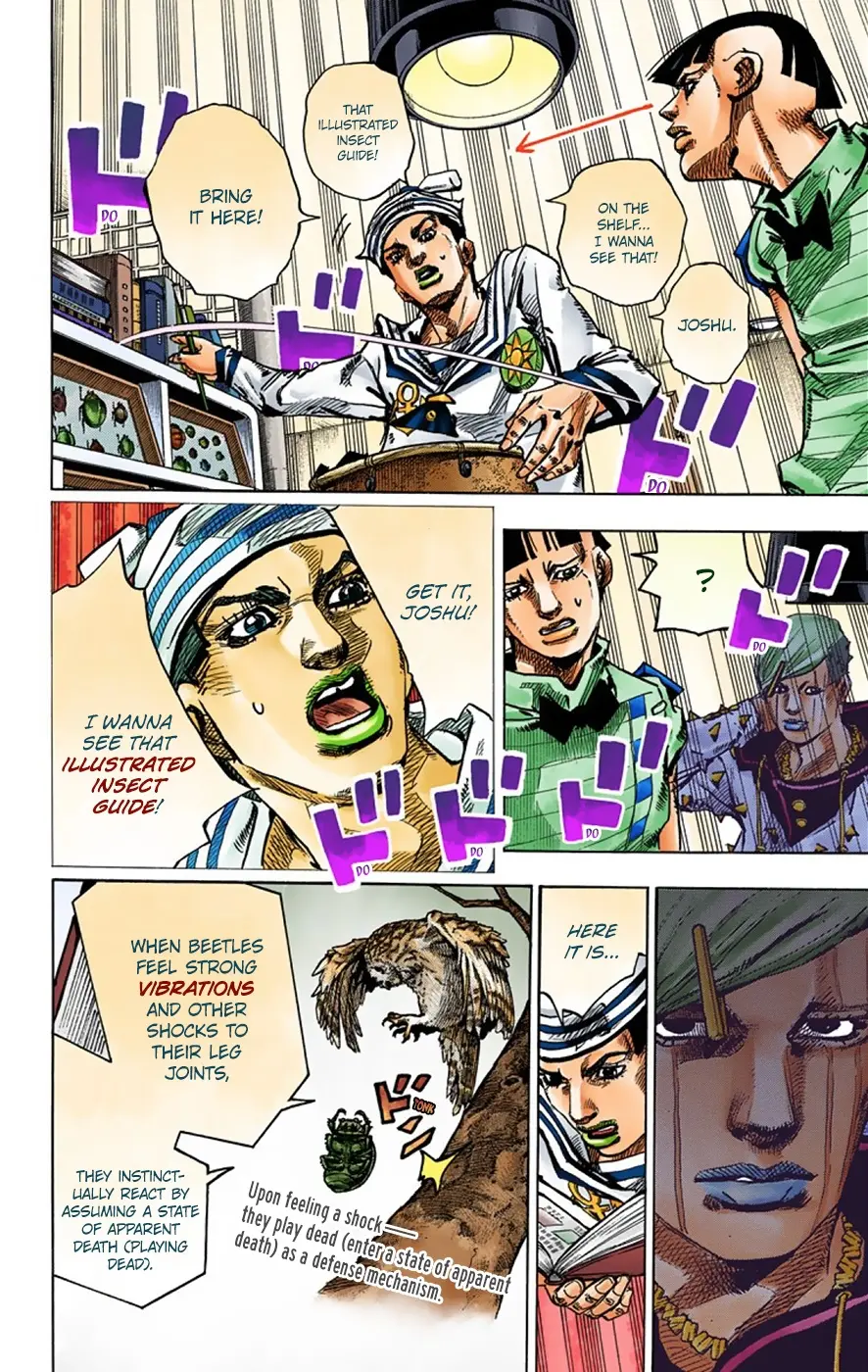 JoJo's Bizarre Adventure, Part 8: JoJolion Colored Manga, chapter 36, page 38