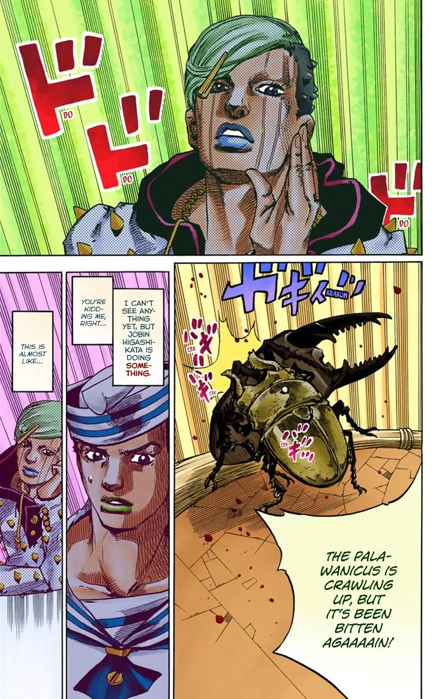 JoJo's Bizarre Adventure, Part 8: JoJolion Colored Manga, chapter 36, page 41