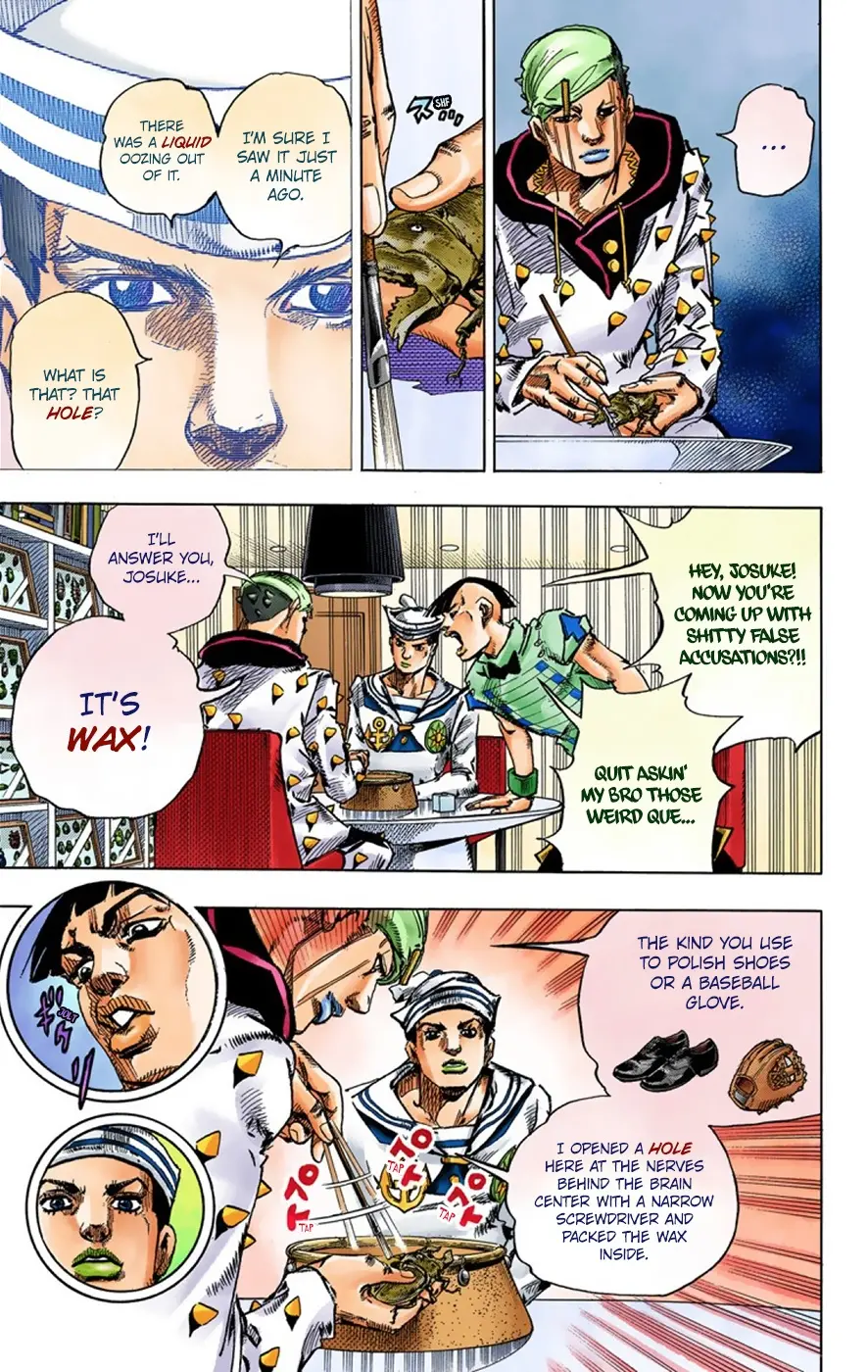 JoJo's Bizarre Adventure, Part 8: JoJolion Colored Manga, chapter 37, page 12