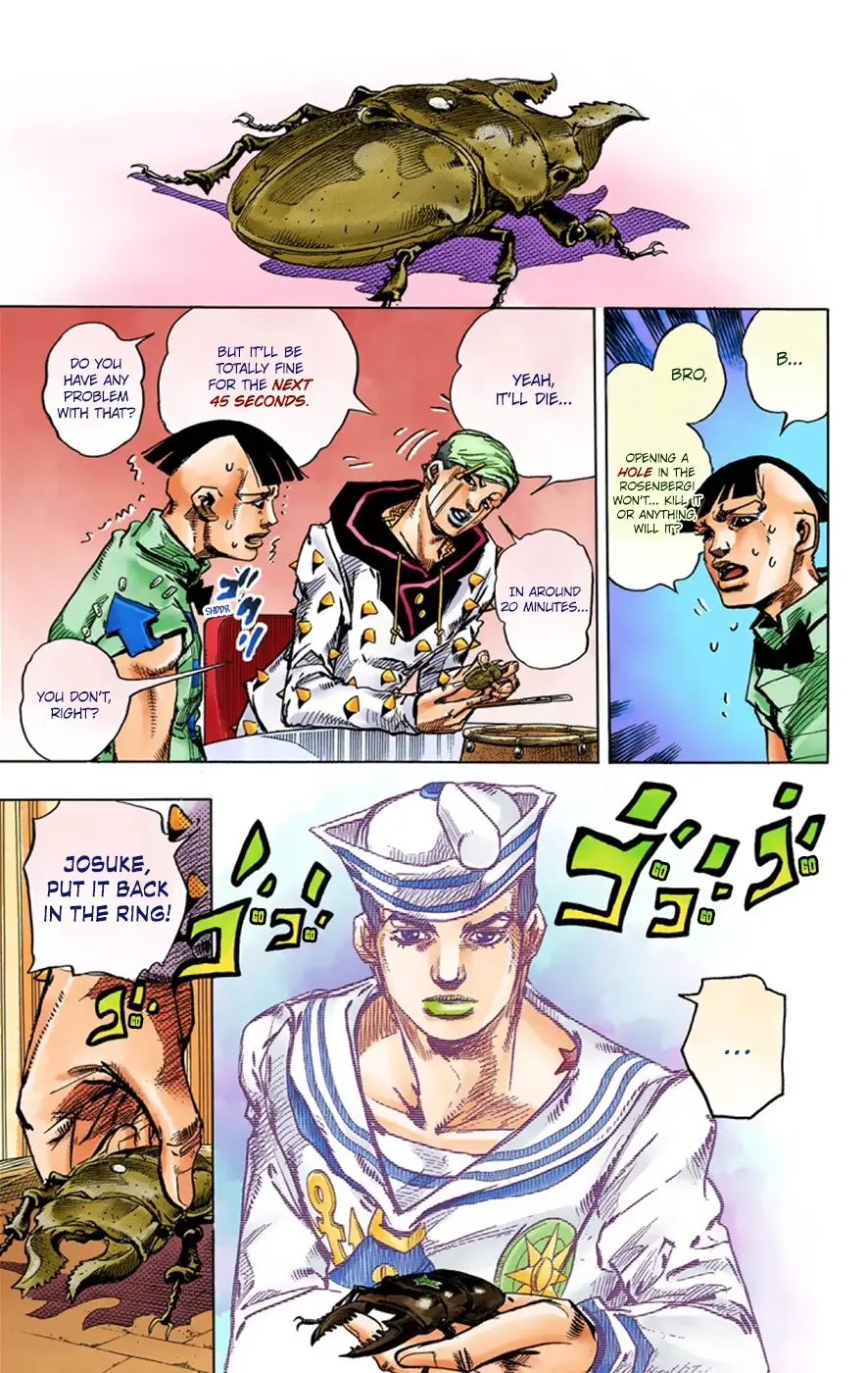 JoJo's Bizarre Adventure, Part 8: JoJolion Colored Manga, chapter 37, page 14