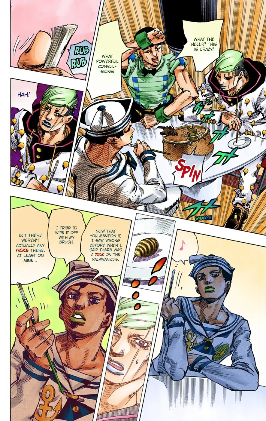 JoJo's Bizarre Adventure, Part 8: JoJolion Colored Manga, chapter 37, page 34