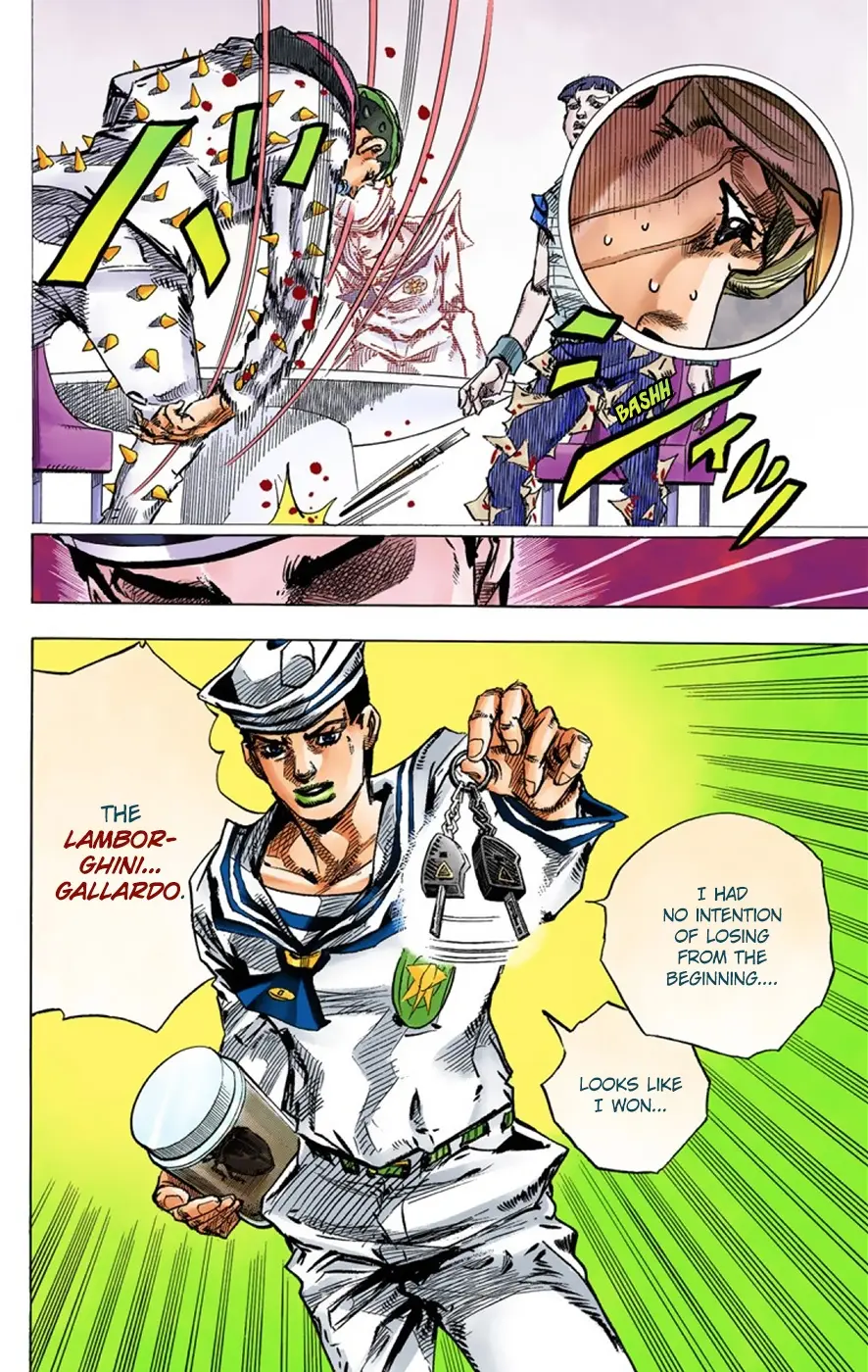 JoJo's Bizarre Adventure, Part 8: JoJolion Colored Manga, chapter 37, page 37