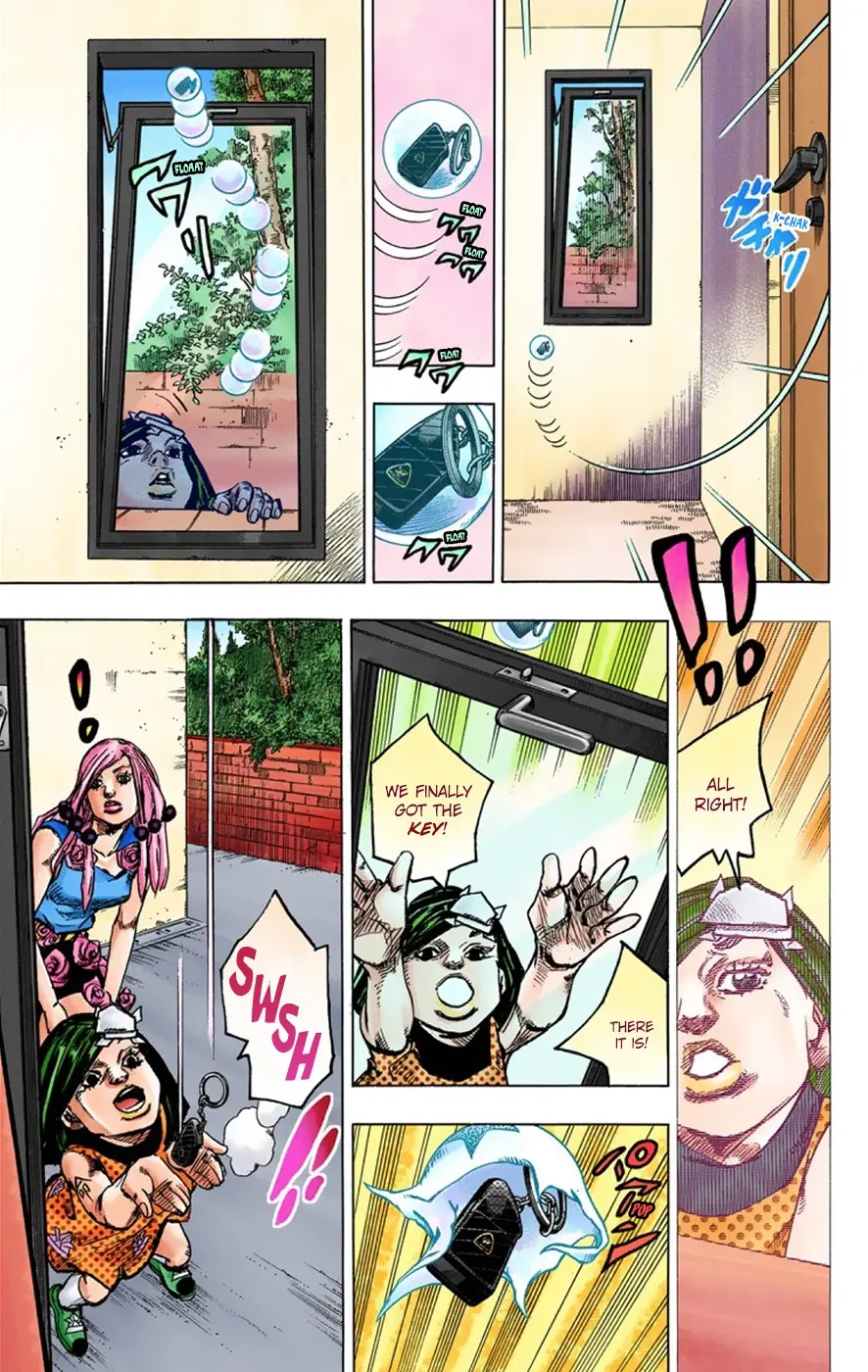 JoJo's Bizarre Adventure, Part 8: JoJolion Colored Manga, chapter 37, page 40