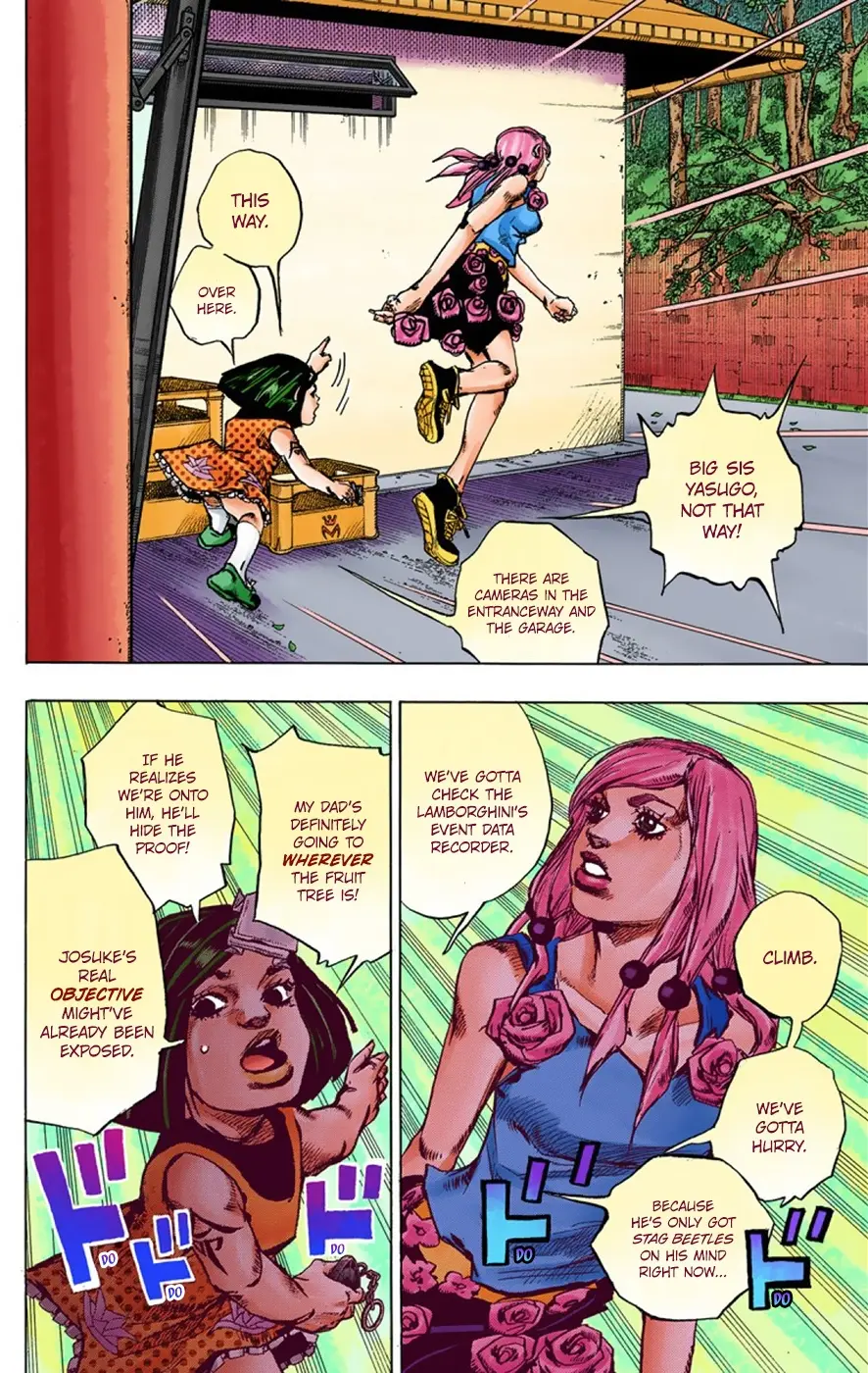 JoJo's Bizarre Adventure, Part 8: JoJolion Colored Manga, chapter 37, page 41