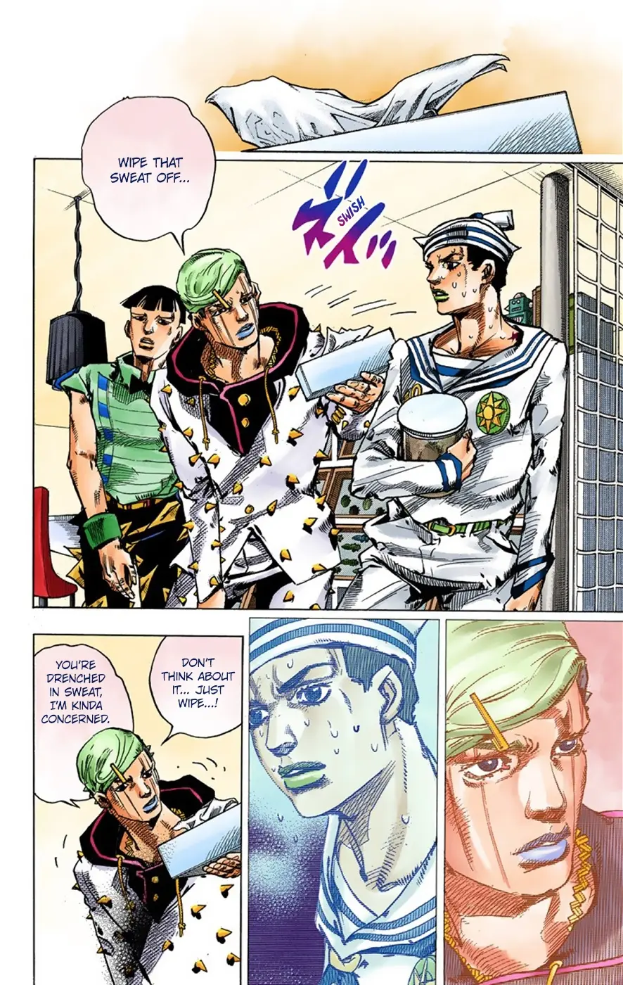 JoJo's Bizarre Adventure, Part 8: JoJolion Colored Manga, chapter 38, page 12