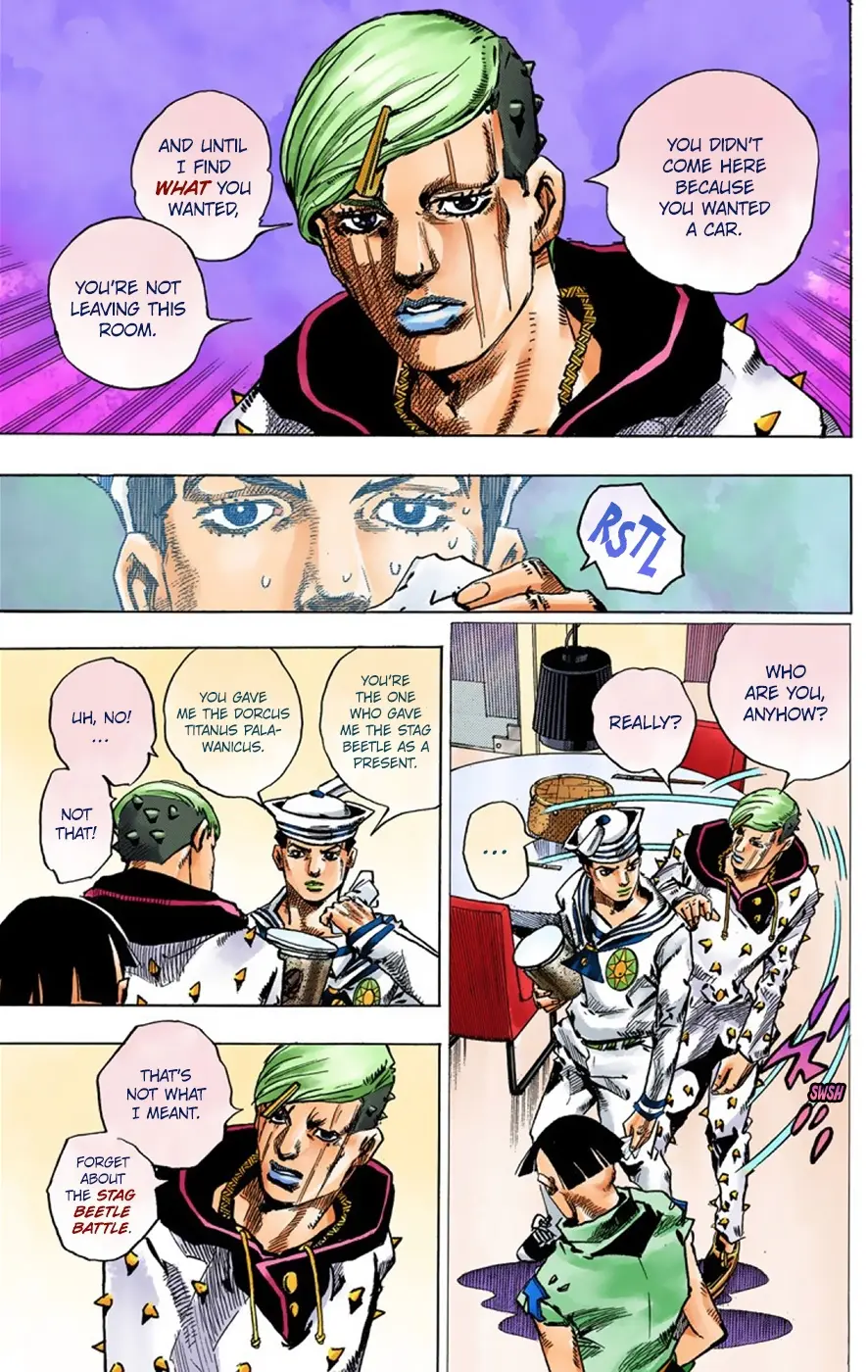 JoJo's Bizarre Adventure, Part 8: JoJolion Colored Manga, chapter 38, page 13