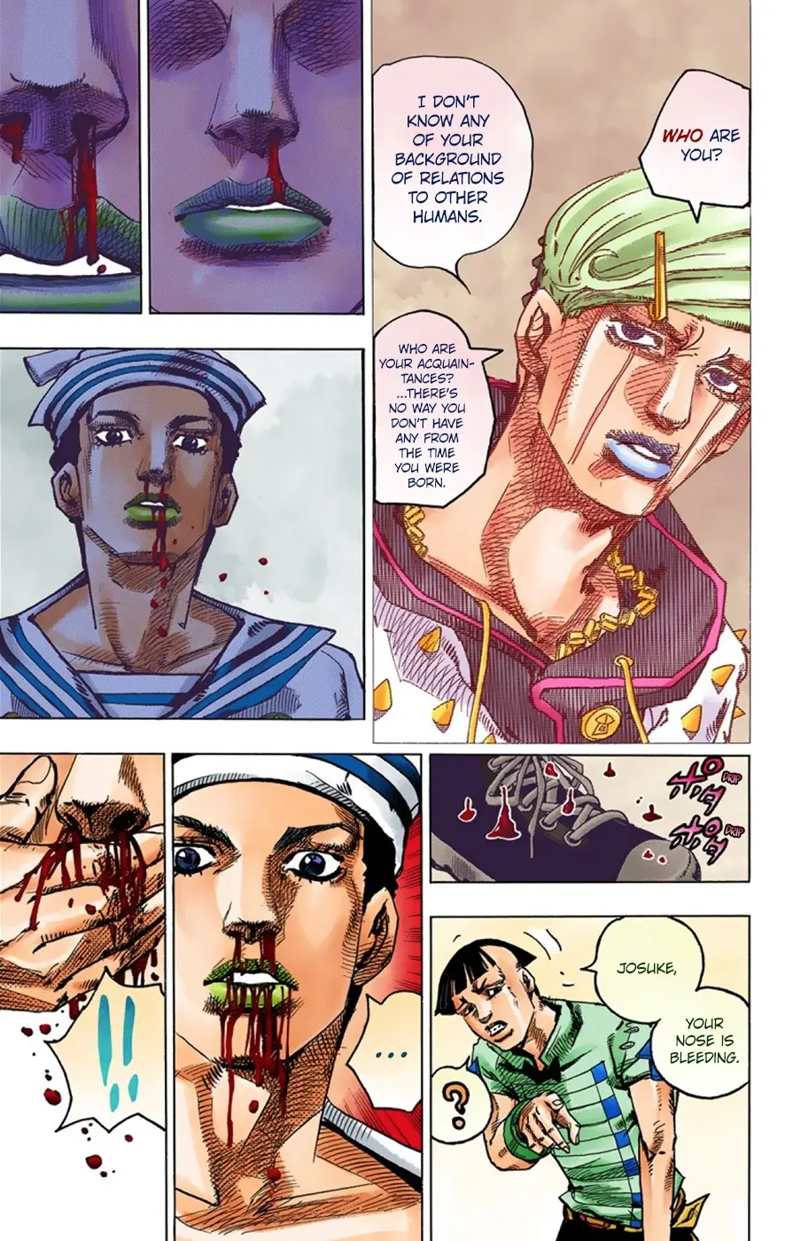 JoJo's Bizarre Adventure, Part 8: JoJolion Colored Manga, chapter 38, page 15