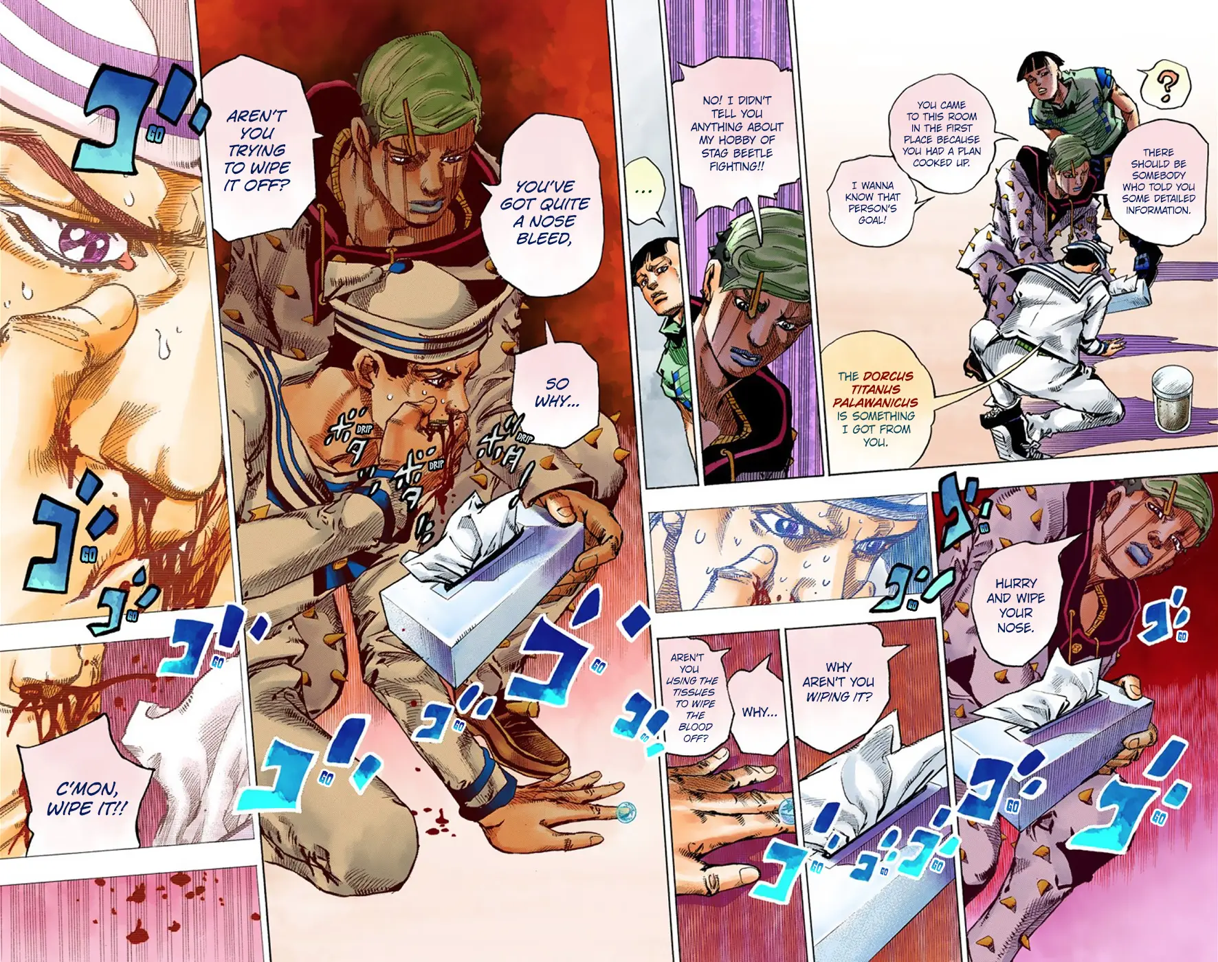 JoJo's Bizarre Adventure, Part 8: JoJolion Colored Manga, chapter 38, page 20