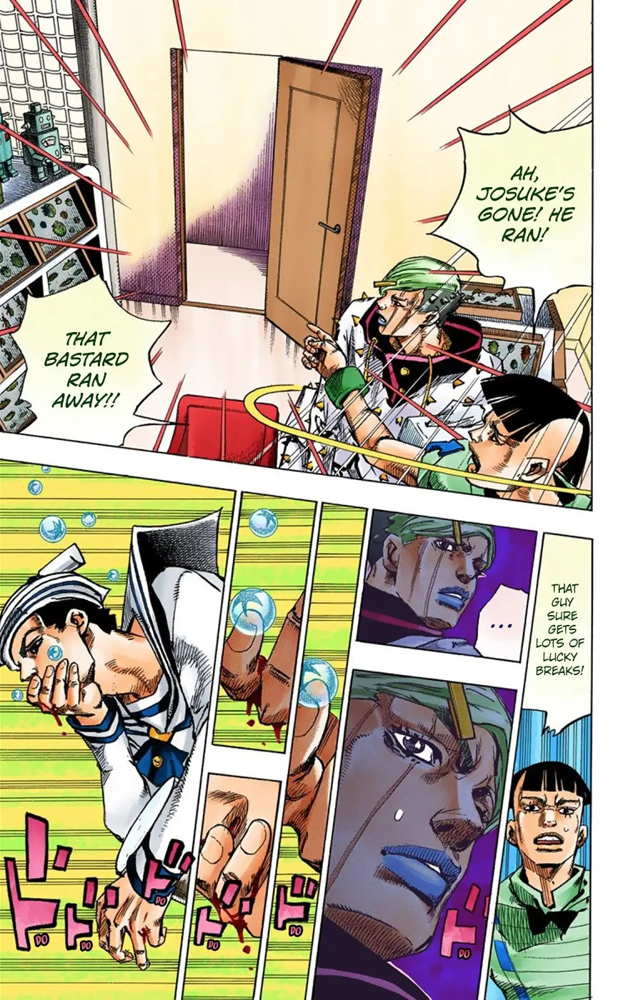 JoJo's Bizarre Adventure, Part 8: JoJolion Colored Manga, chapter 38, page 22
