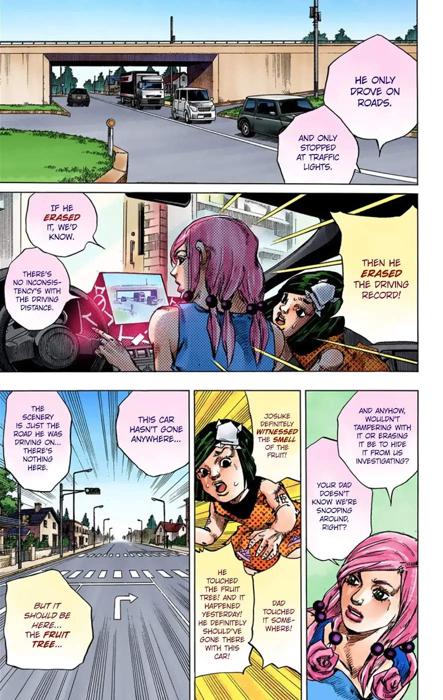 JoJo's Bizarre Adventure, Part 8: JoJolion Colored Manga, chapter 38, page 28