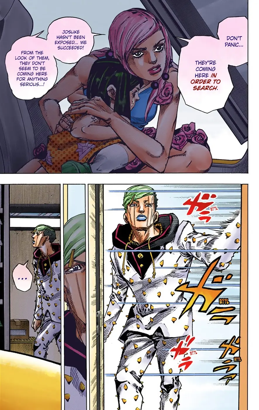 JoJo's Bizarre Adventure, Part 8: JoJolion Colored Manga, chapter 38, page 32