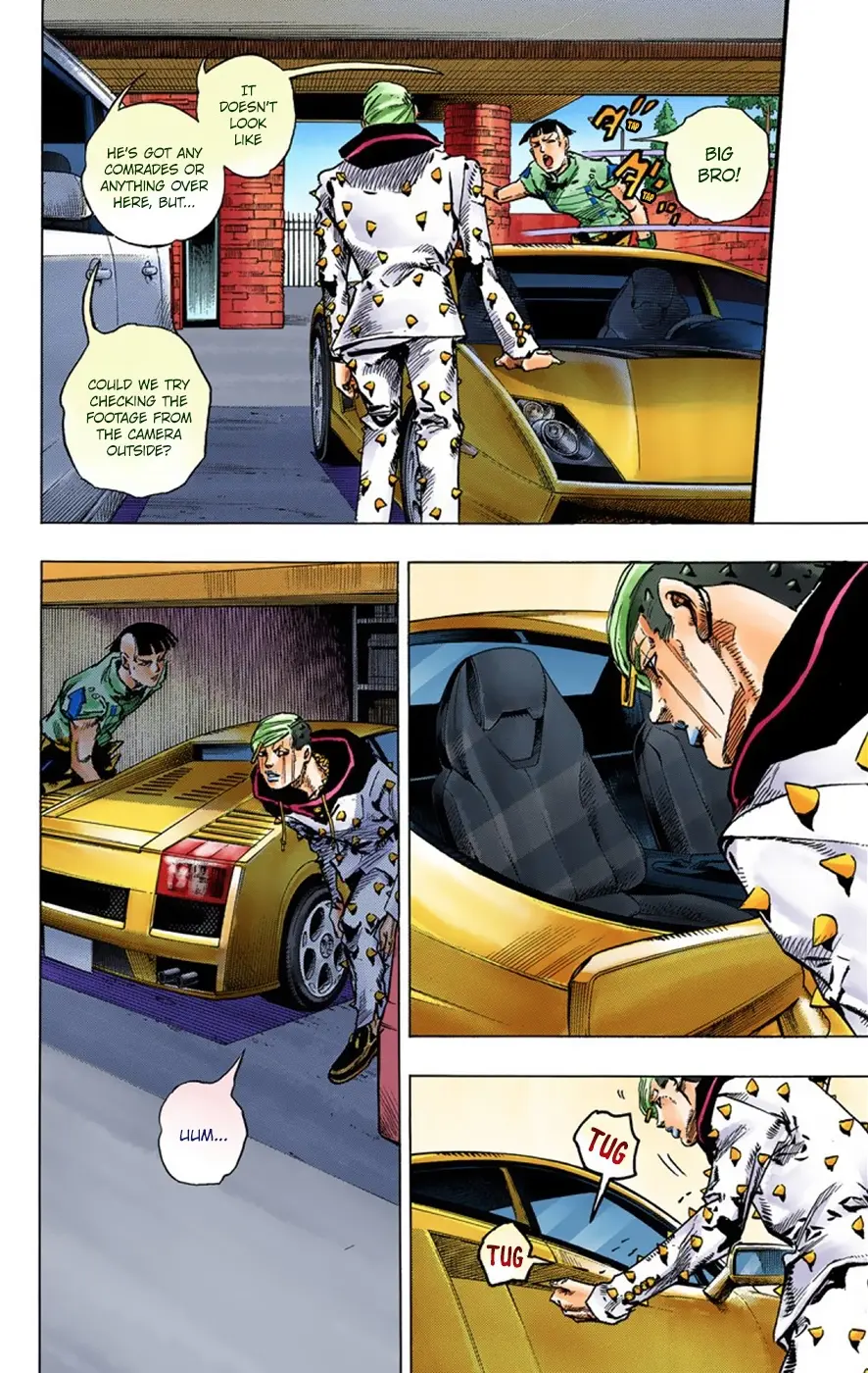 JoJo's Bizarre Adventure, Part 8: JoJolion Colored Manga, chapter 38, page 33
