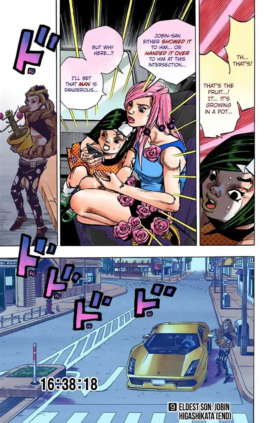 JoJo's Bizarre Adventure, Part 8: JoJolion Colored Manga, chapter 38, page 42