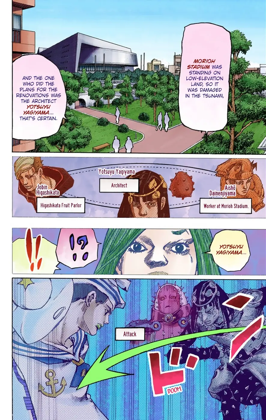JoJo's Bizarre Adventure, Part 8: JoJolion Colored Manga, chapter 39, page 11