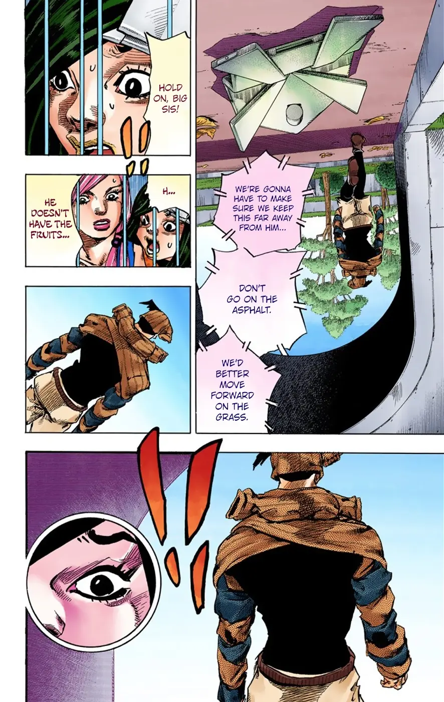 JoJo's Bizarre Adventure, Part 8: JoJolion Colored Manga, chapter 39, page 19