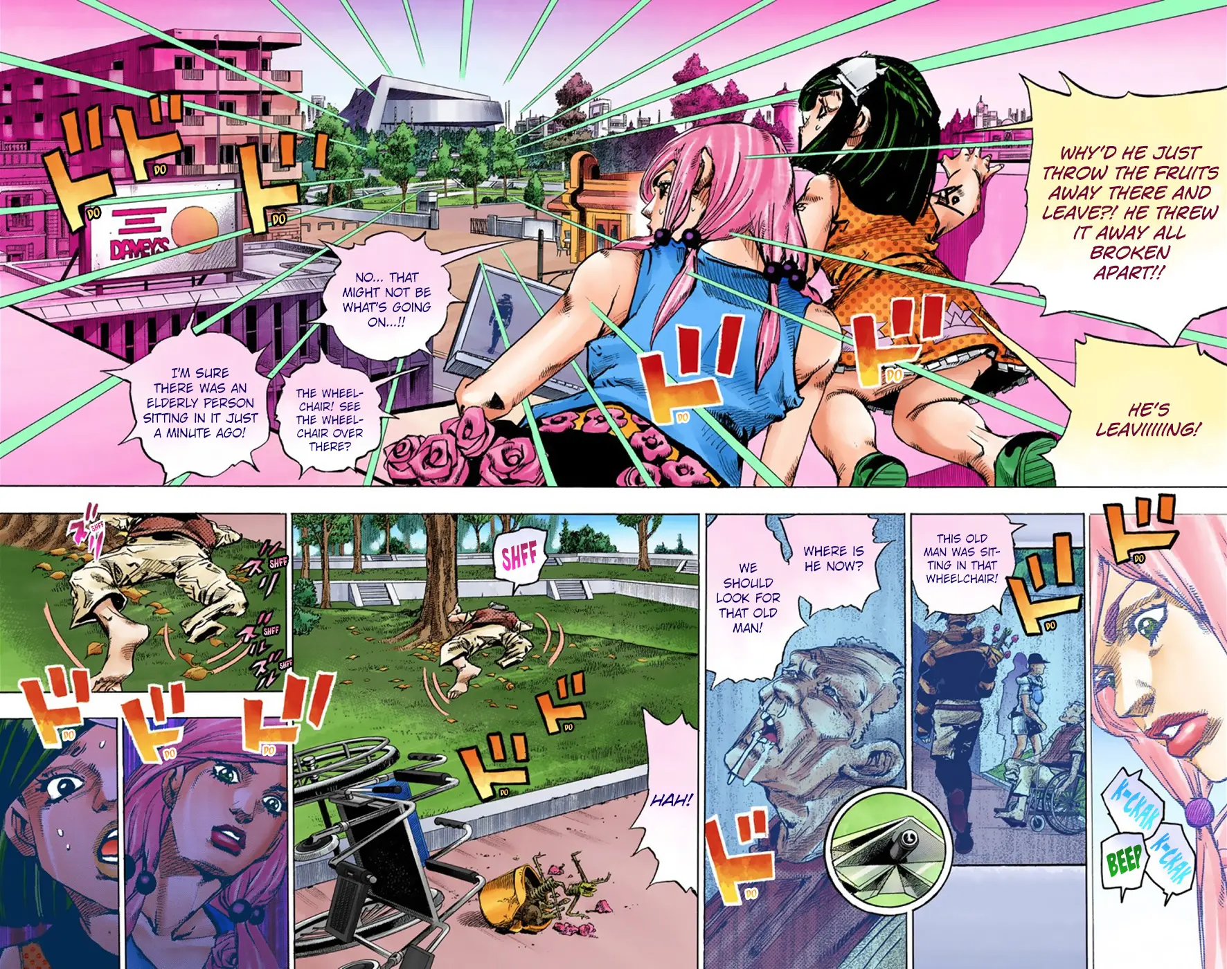 JoJo's Bizarre Adventure, Part 8: JoJolion Colored Manga, chapter 39, page 23