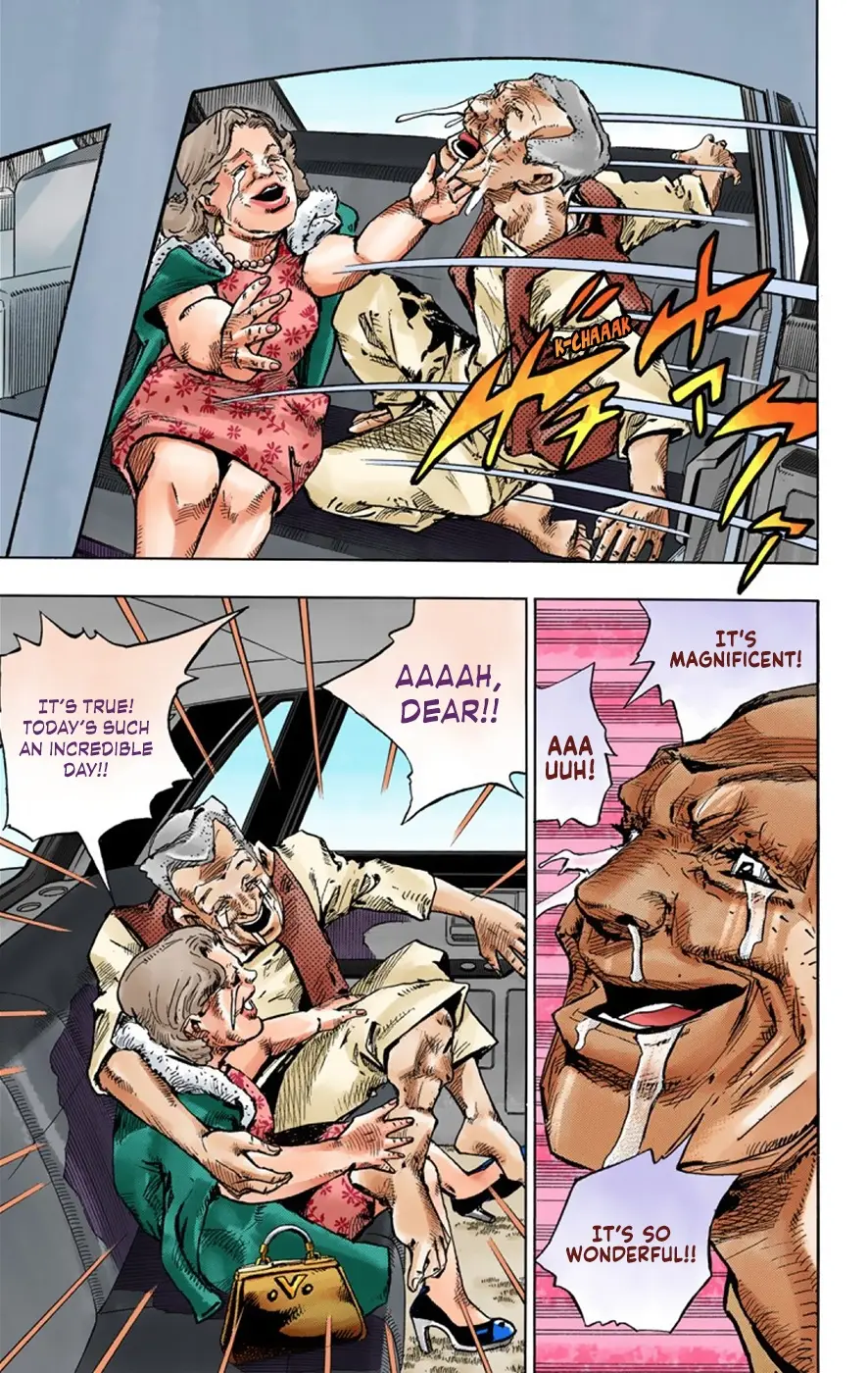 JoJo's Bizarre Adventure, Part 8: JoJolion Colored Manga, chapter 39, page 29