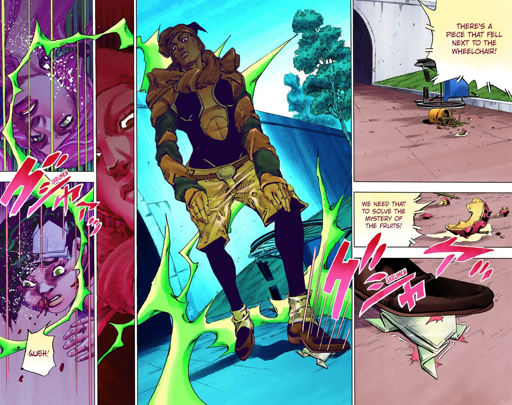 JoJo's Bizarre Adventure, Part 8: JoJolion Colored Manga, chapter 39, page 34