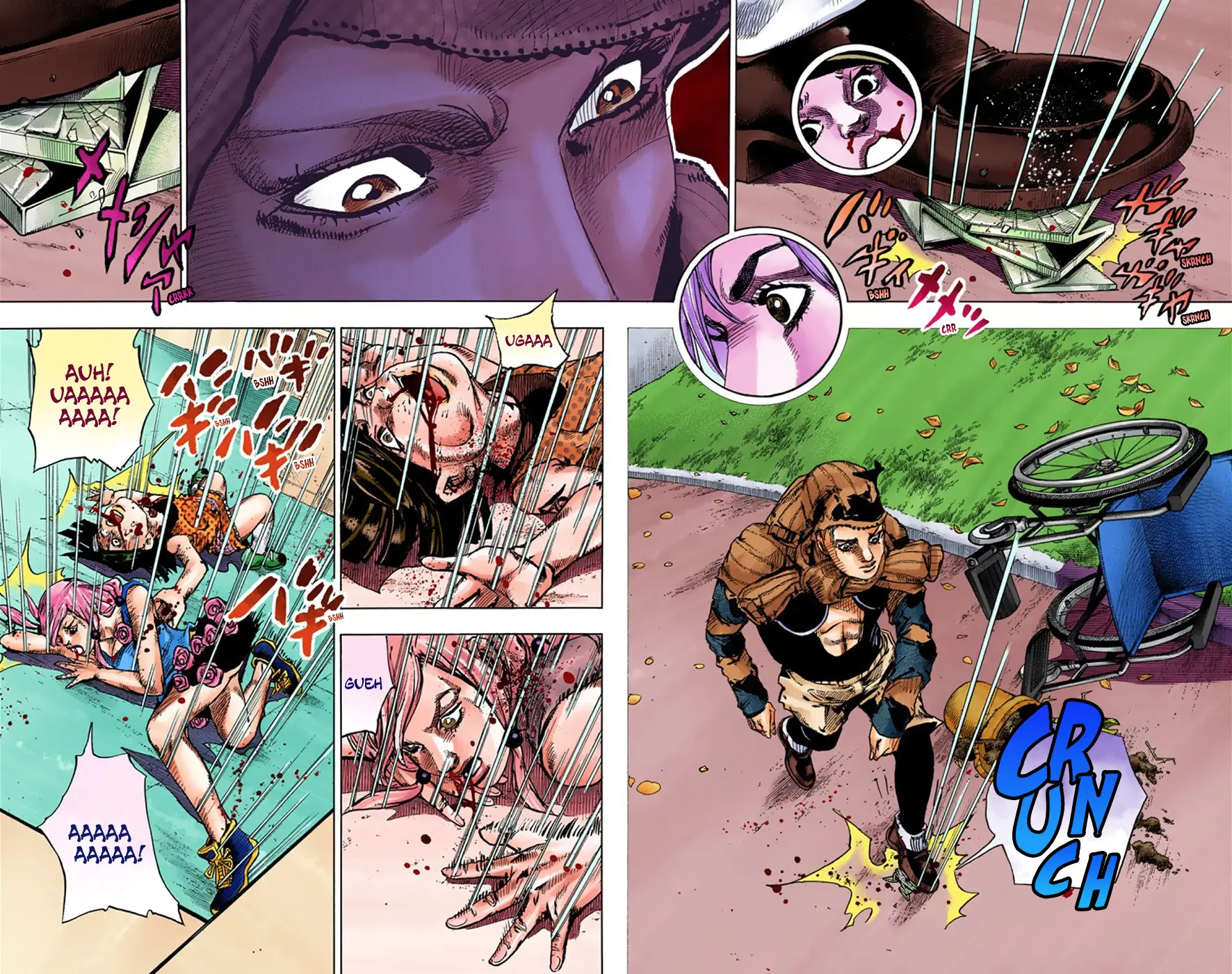 JoJo's Bizarre Adventure, Part 8: JoJolion Colored Manga, chapter 40, page 4