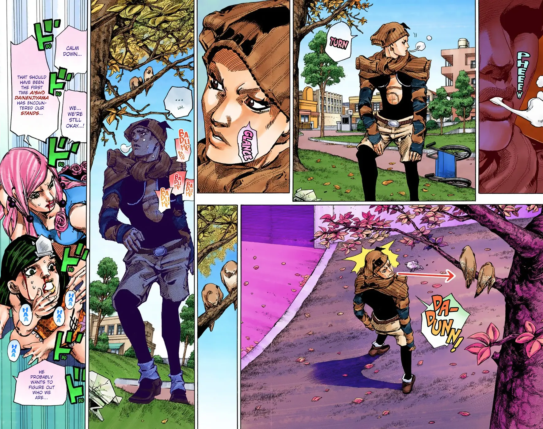 JoJo's Bizarre Adventure, Part 8: JoJolion Colored Manga, chapter 40, page 7