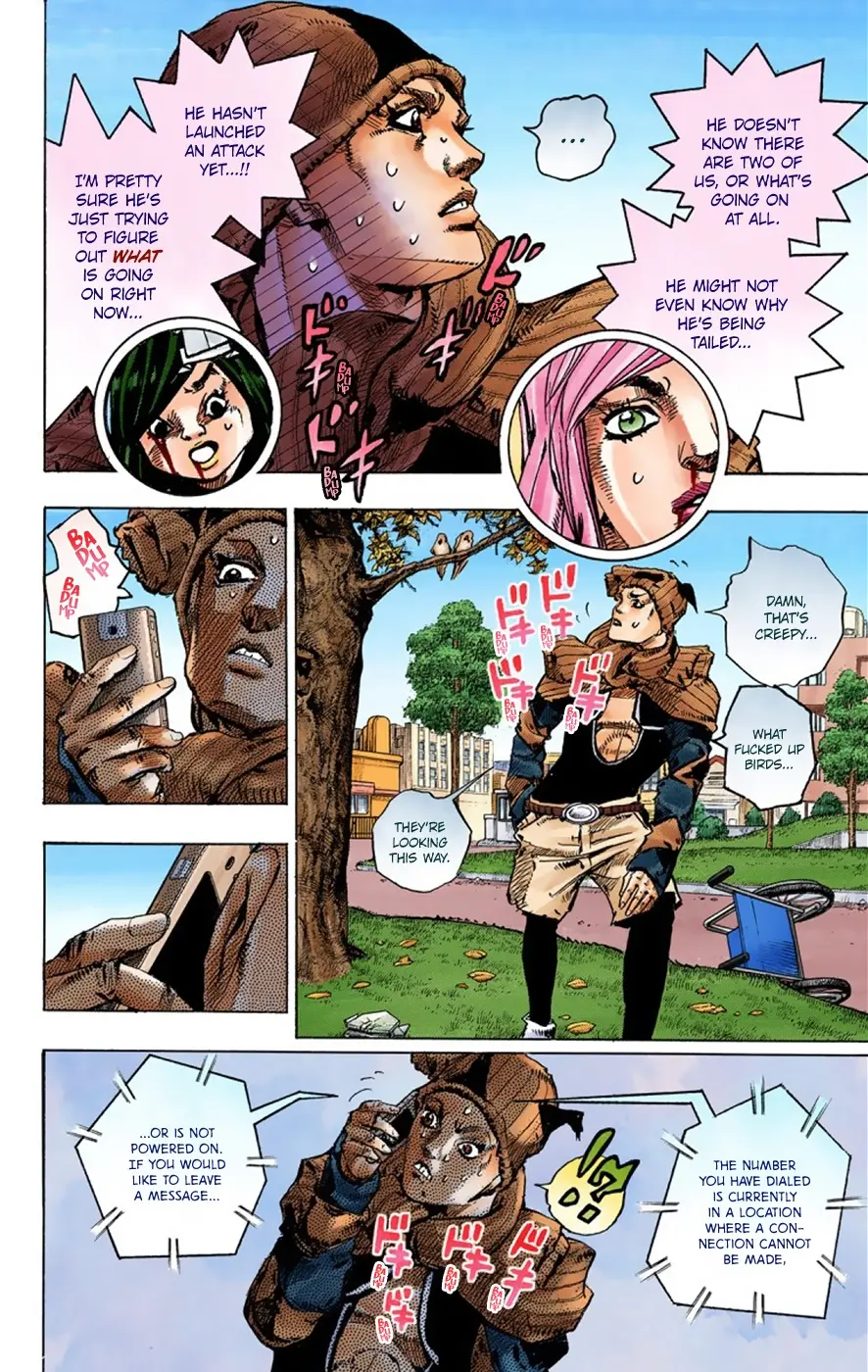 JoJo's Bizarre Adventure, Part 8: JoJolion Colored Manga, chapter 40, page 8