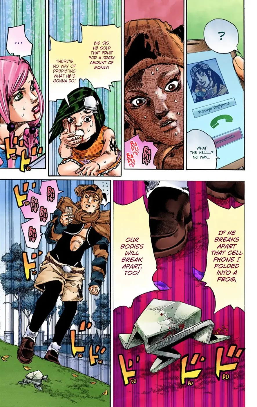 JoJo's Bizarre Adventure, Part 8: JoJolion Colored Manga, chapter 40, page 9