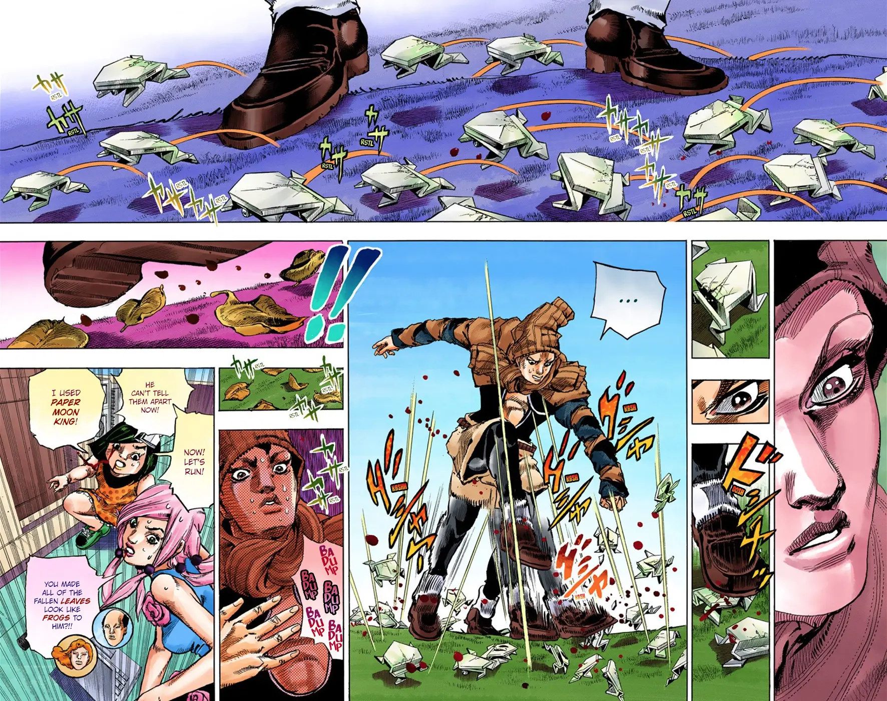 JoJo's Bizarre Adventure, Part 8: JoJolion Colored Manga, chapter 40, page 16
