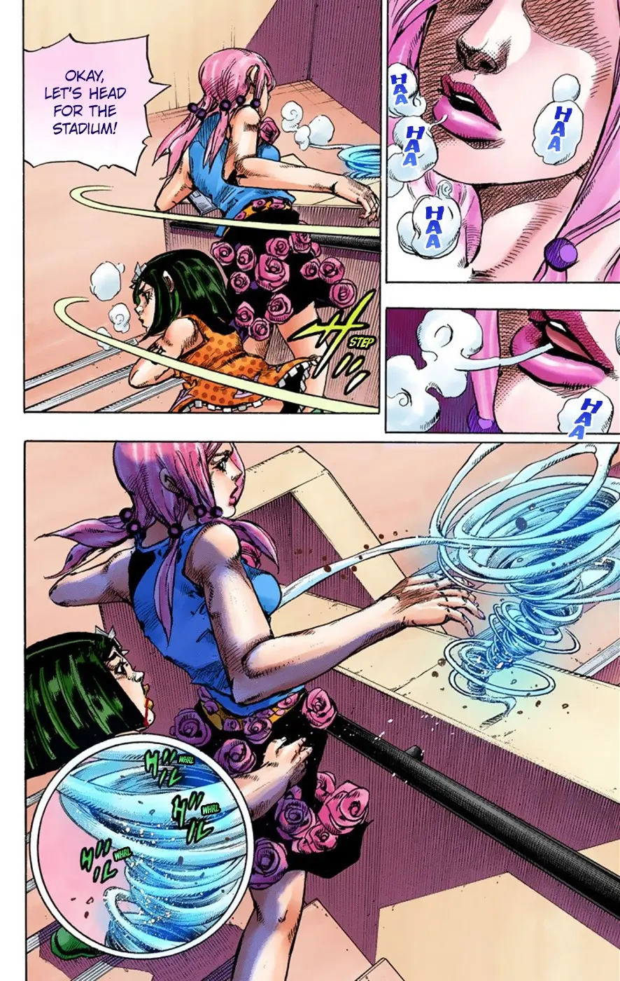 JoJo's Bizarre Adventure, Part 8: JoJolion Colored Manga, chapter 40, page 27