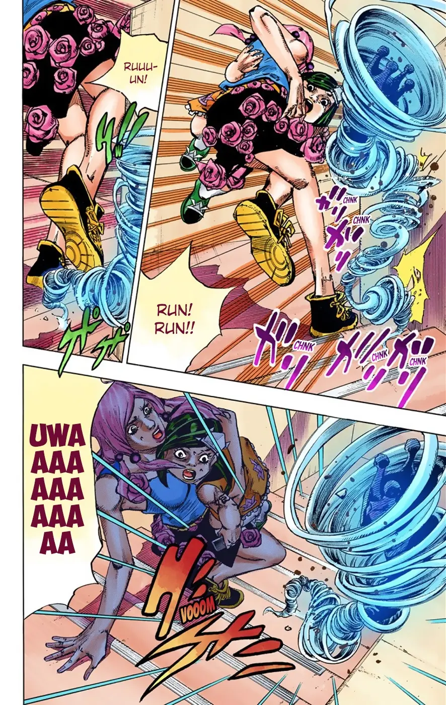 JoJo's Bizarre Adventure, Part 8: JoJolion Colored Manga, chapter 40, page 38