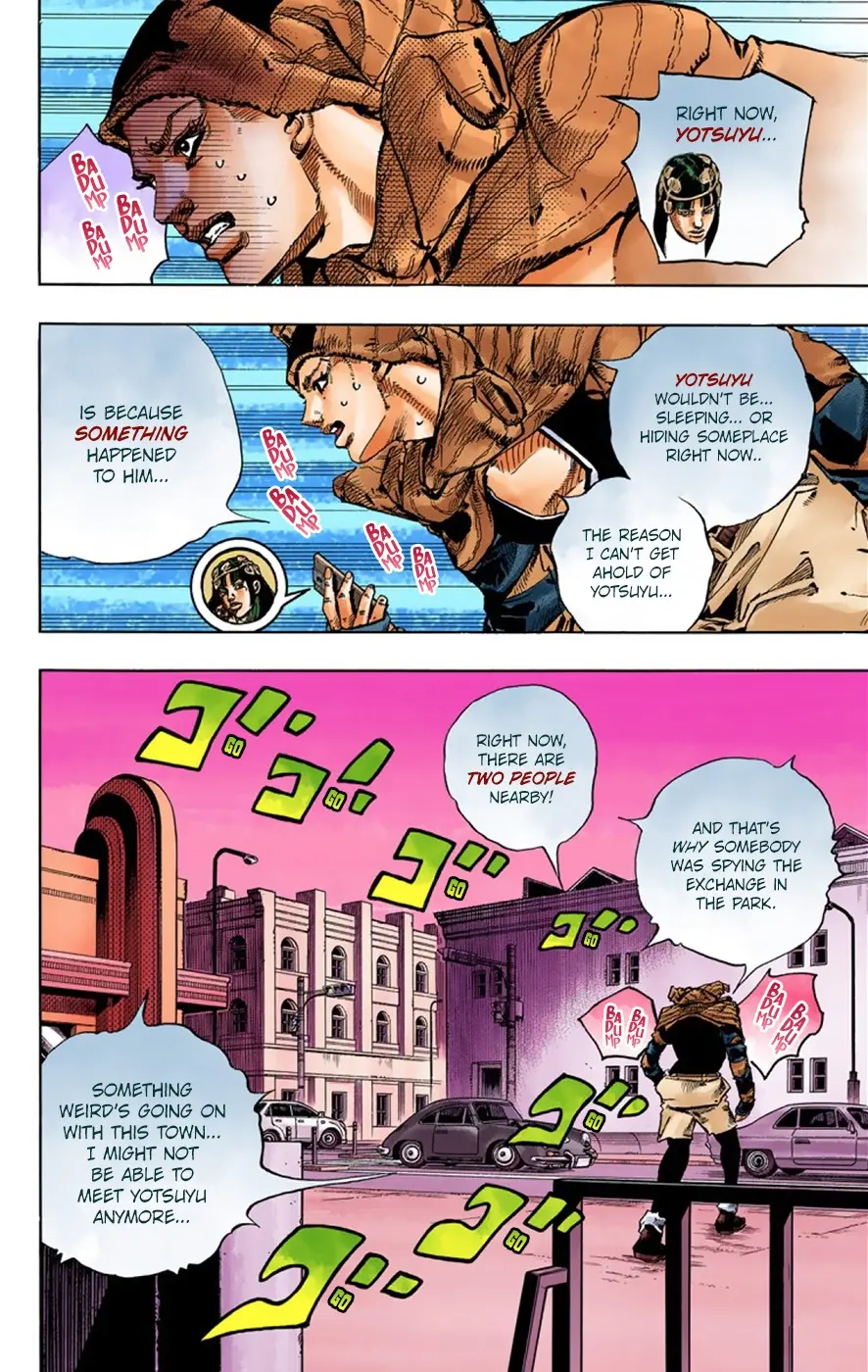 JoJo's Bizarre Adventure, Part 8: JoJolion Colored Manga, chapter 41, page 7
