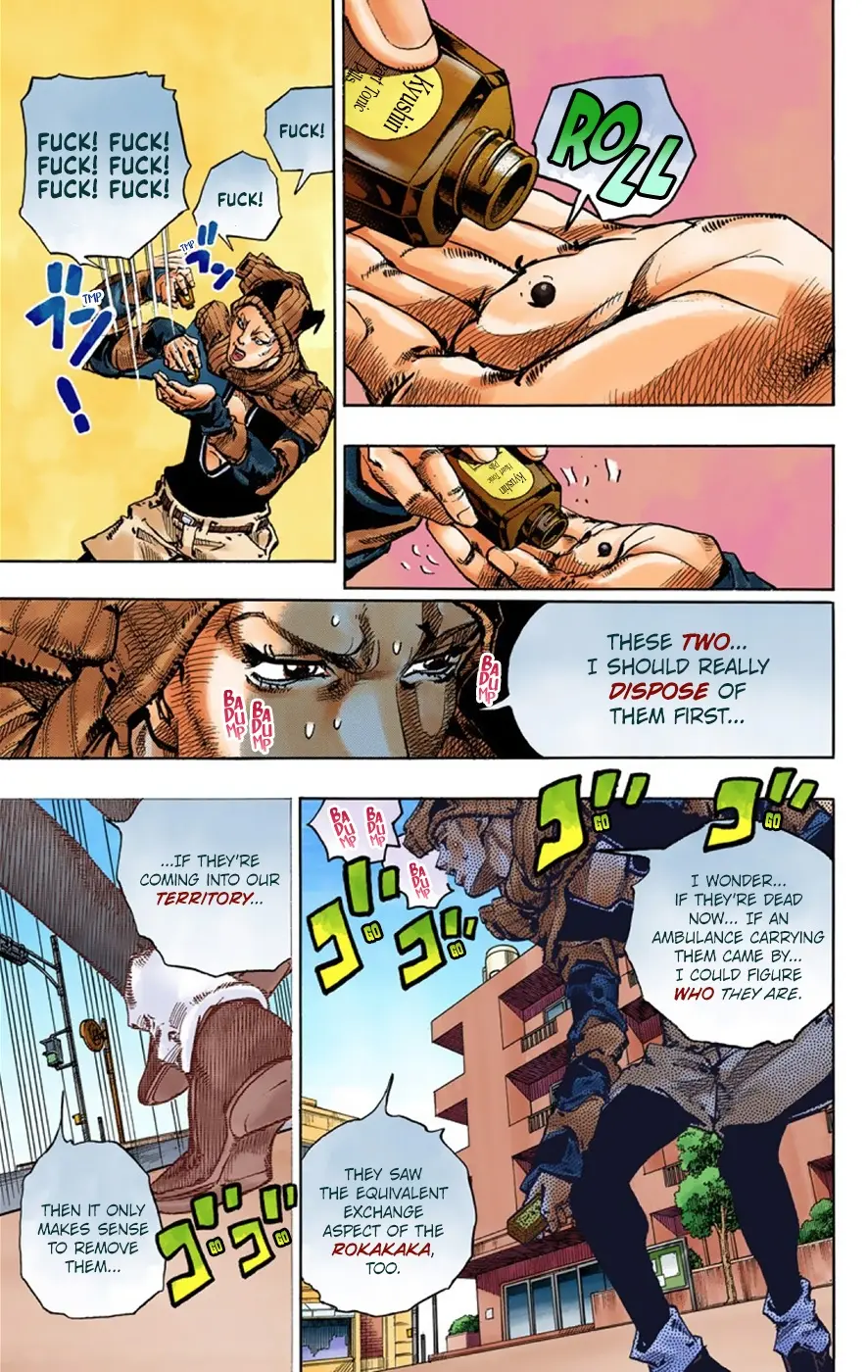 JoJo's Bizarre Adventure, Part 8: JoJolion Colored Manga, chapter 41, page 8