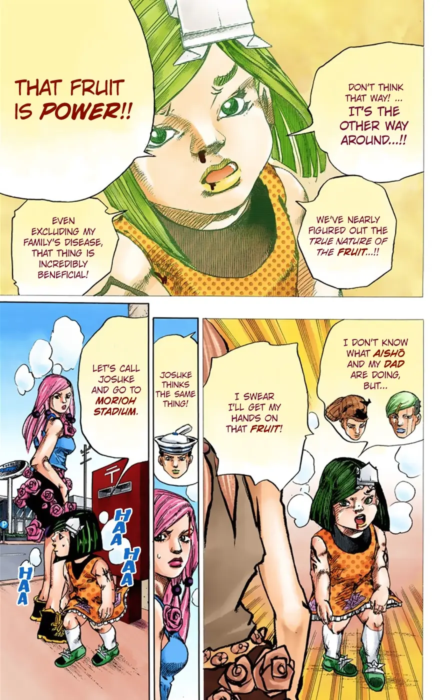 JoJo's Bizarre Adventure, Part 8: JoJolion Colored Manga, chapter 41, page 16