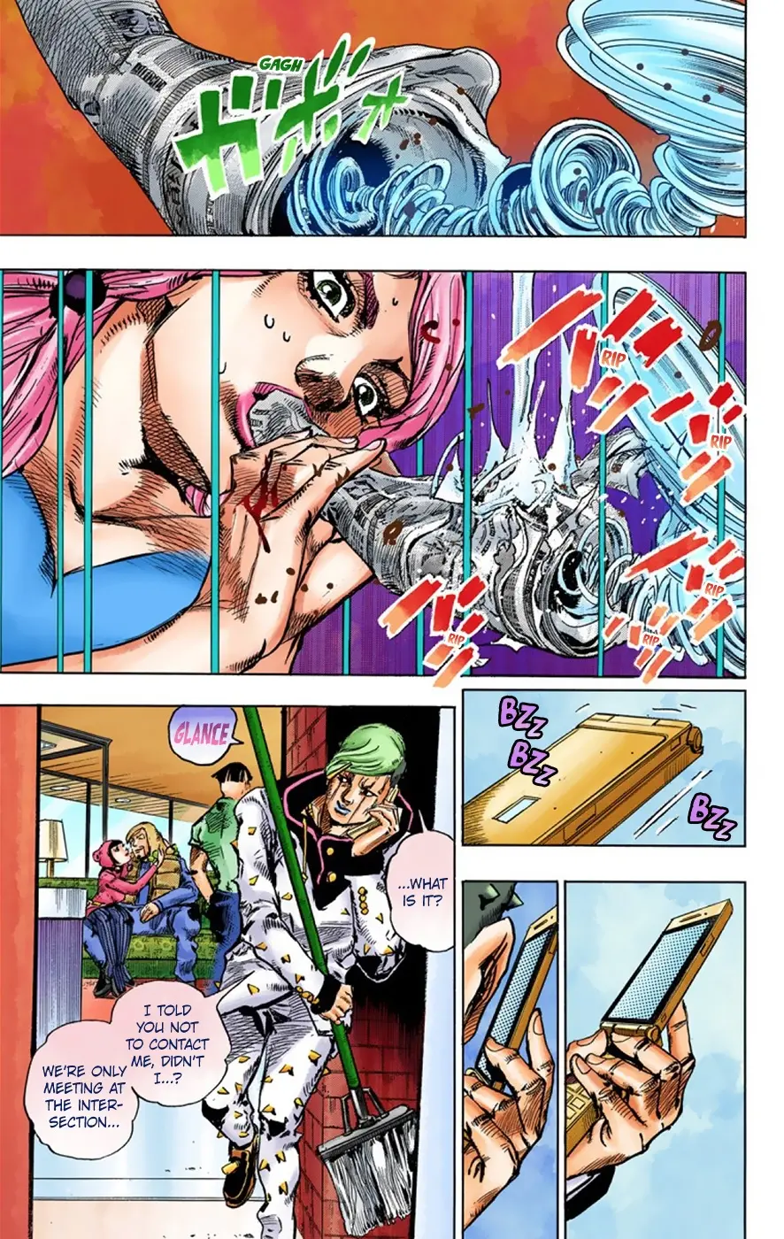 JoJo's Bizarre Adventure, Part 8: JoJolion Colored Manga, chapter 41, page 36