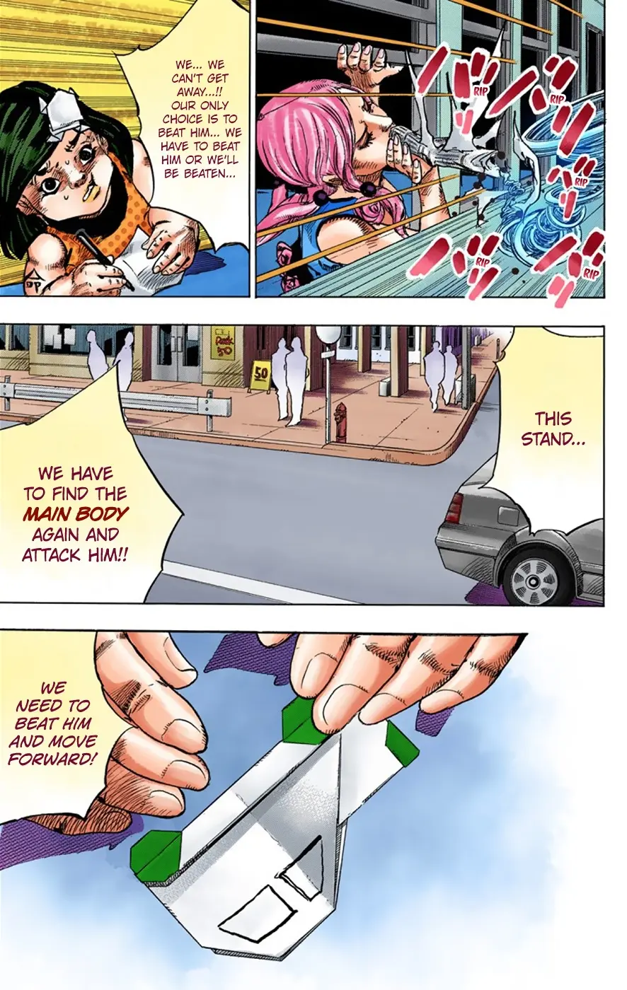 JoJo's Bizarre Adventure, Part 8: JoJolion Colored Manga, chapter 41, page 40