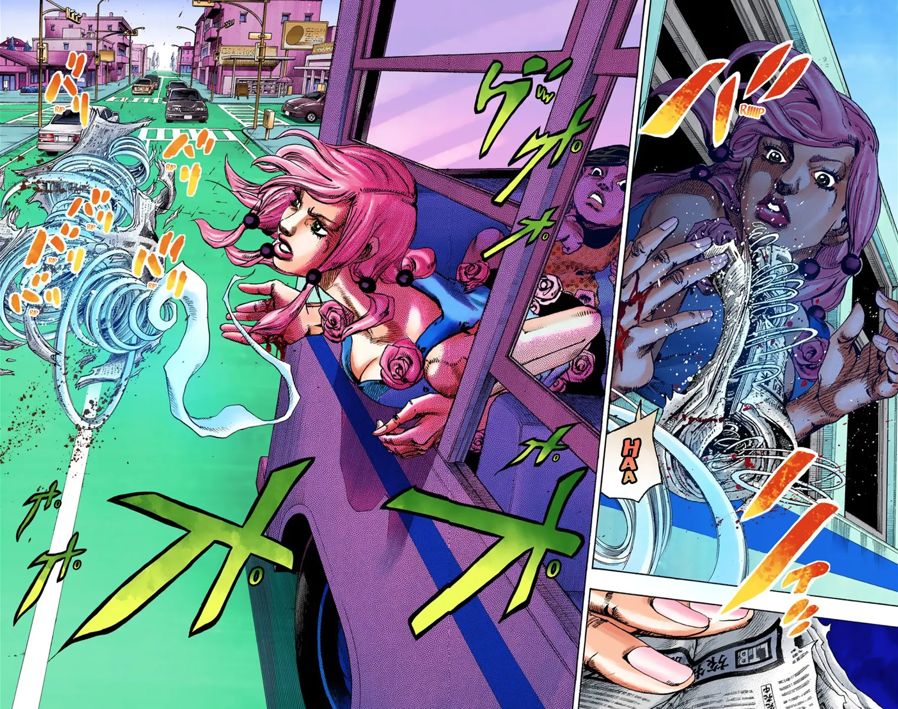 JoJo's Bizarre Adventure, Part 8: JoJolion Colored Manga, chapter 42, page 11