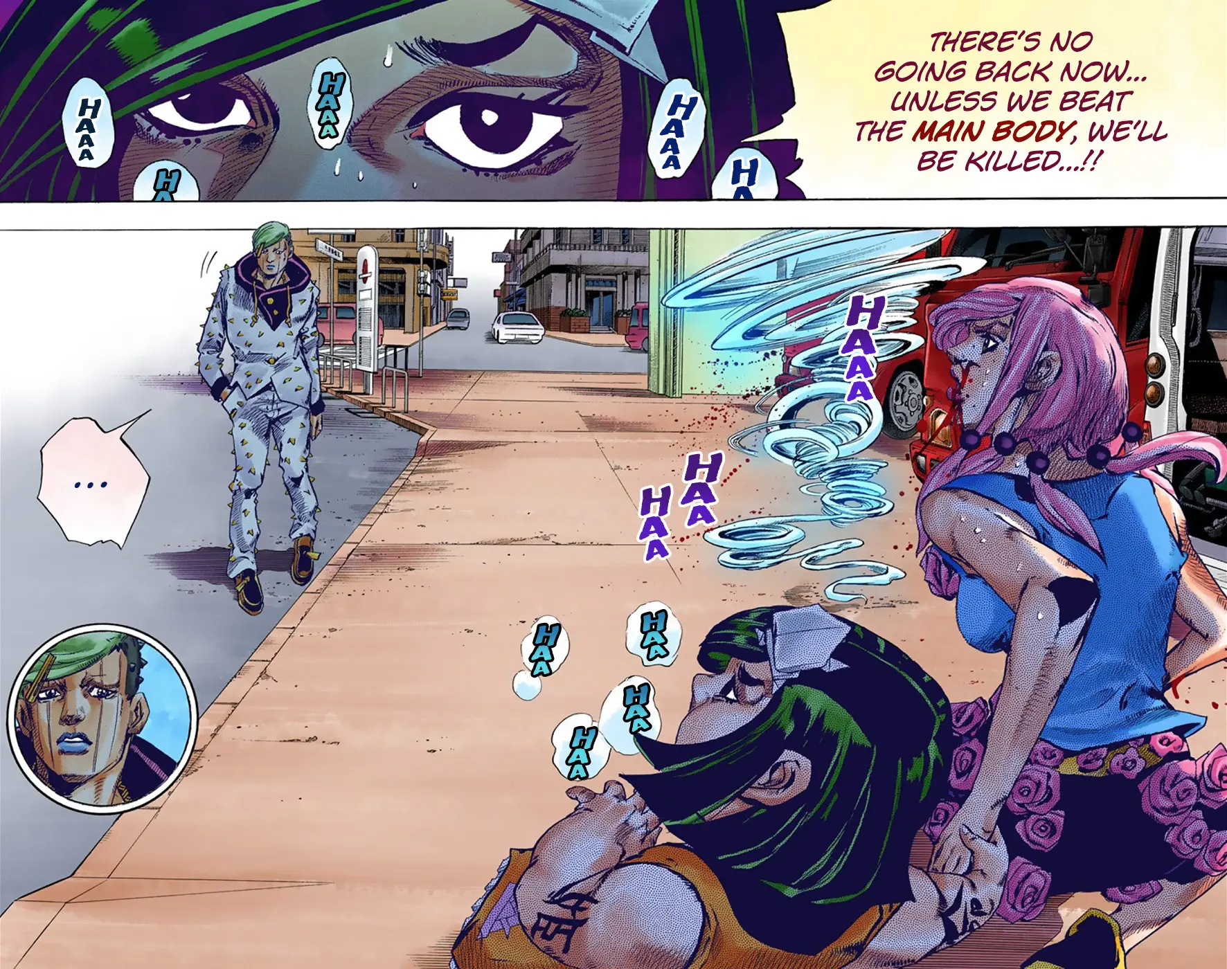 JoJo's Bizarre Adventure, Part 8: JoJolion Colored Manga, chapter 42, page 28