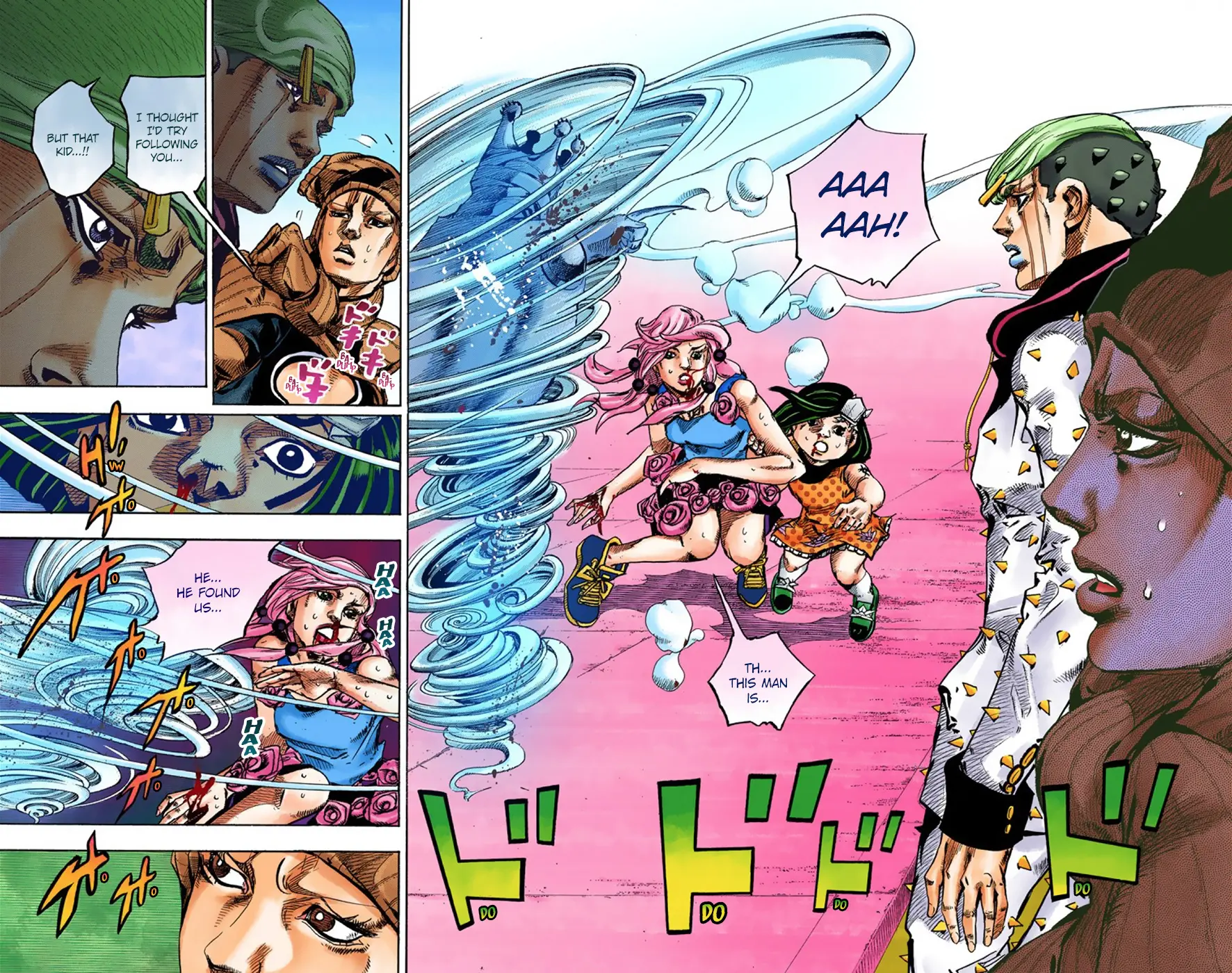JoJo's Bizarre Adventure, Part 8: JoJolion Colored Manga, chapter 42, page 30
