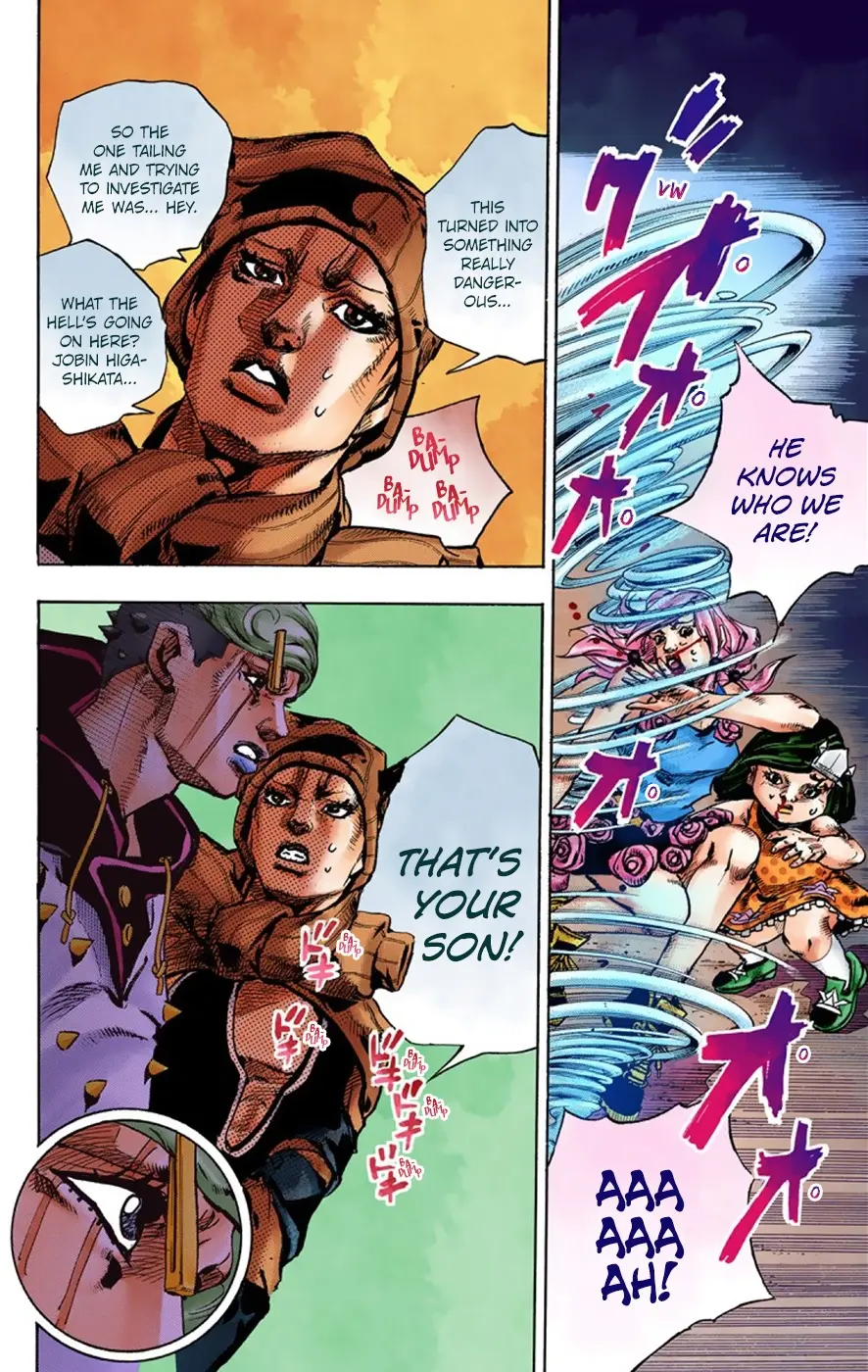 JoJo's Bizarre Adventure, Part 8: JoJolion Colored Manga, chapter 42, page 31