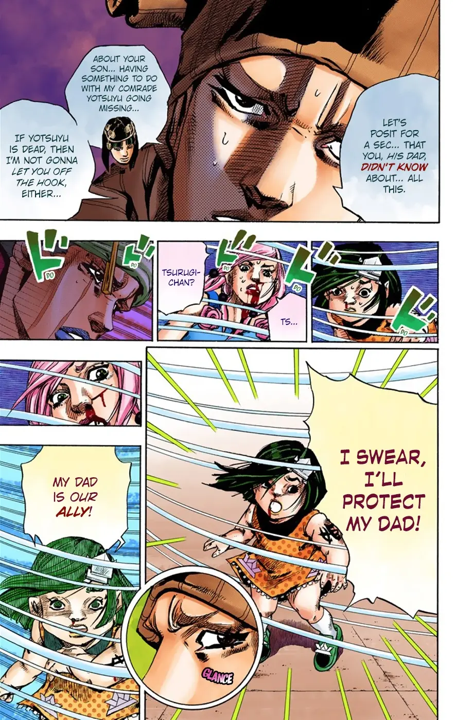 JoJo's Bizarre Adventure, Part 8: JoJolion Colored Manga, chapter 42, page 32