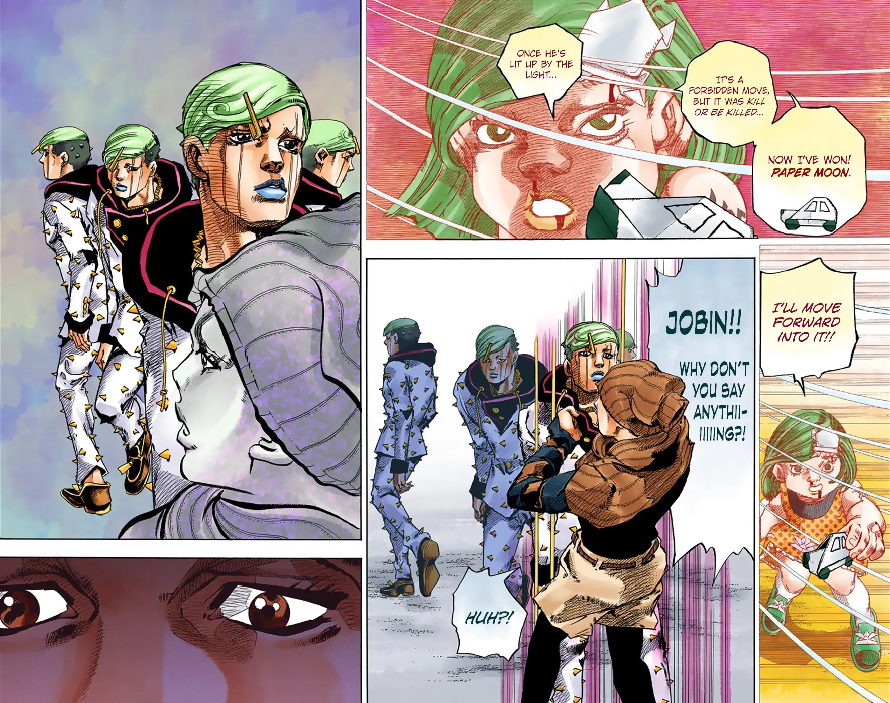 JoJo's Bizarre Adventure, Part 8: JoJolion Colored Manga, chapter 42, page 35