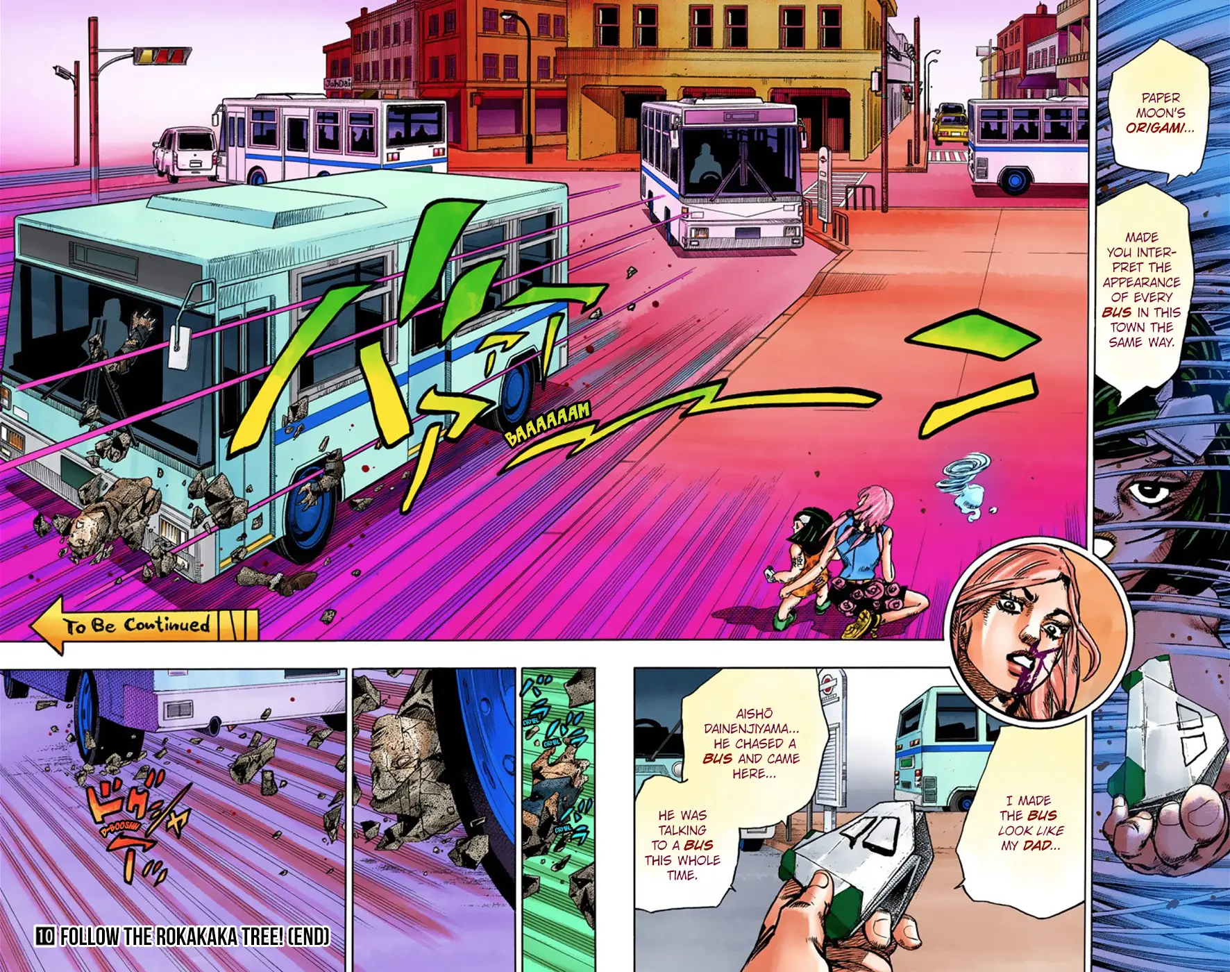 JoJo's Bizarre Adventure, Part 8: JoJolion Colored Manga, chapter 42, page 37